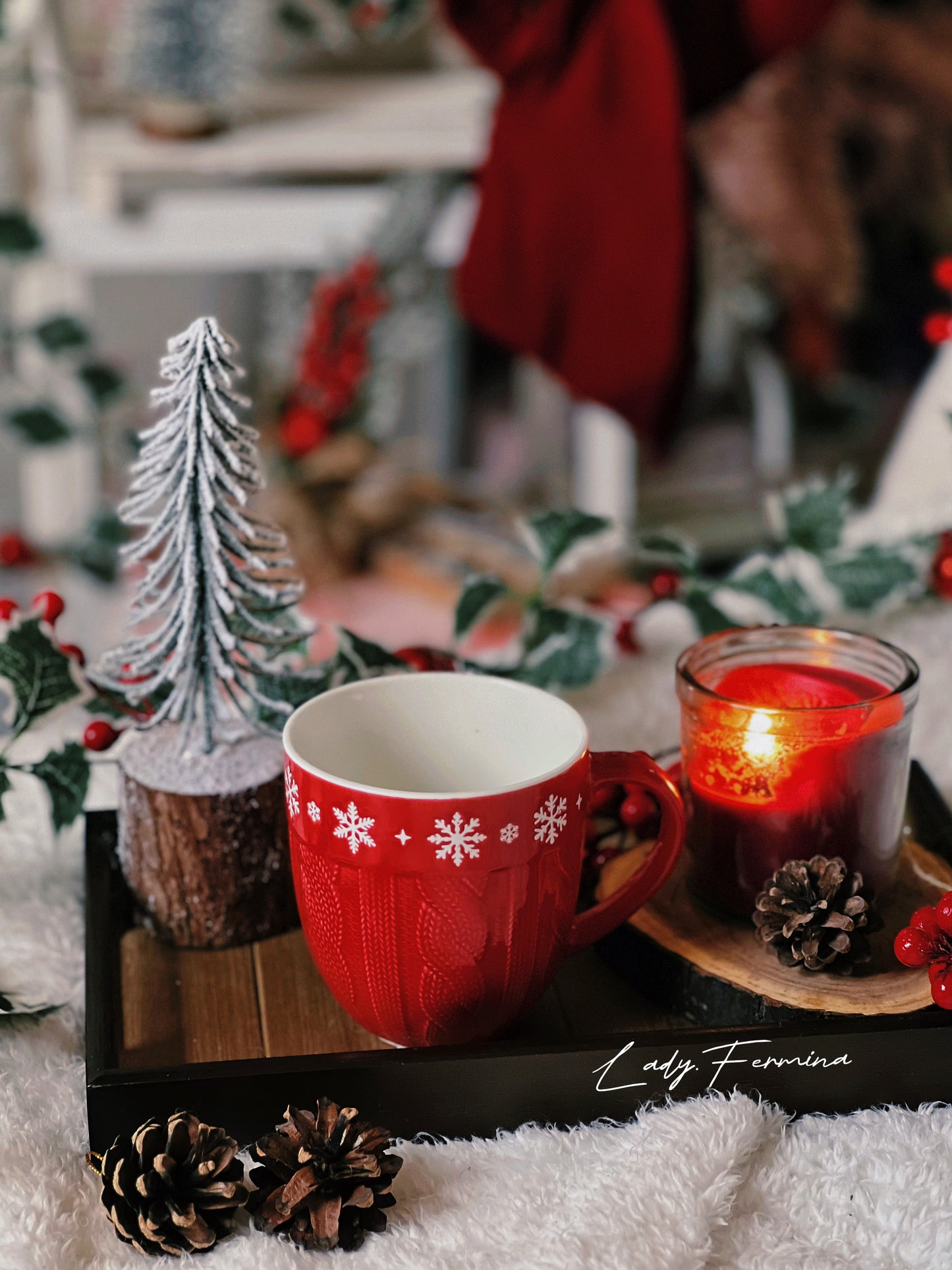 Vintage Christmas Sweater Mug