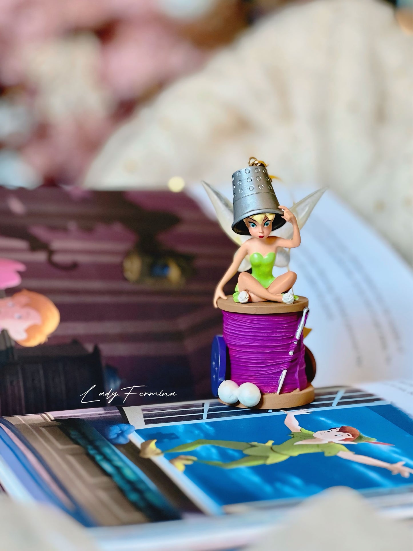 Tinker Bell Light-Up Sketchbook Ornament