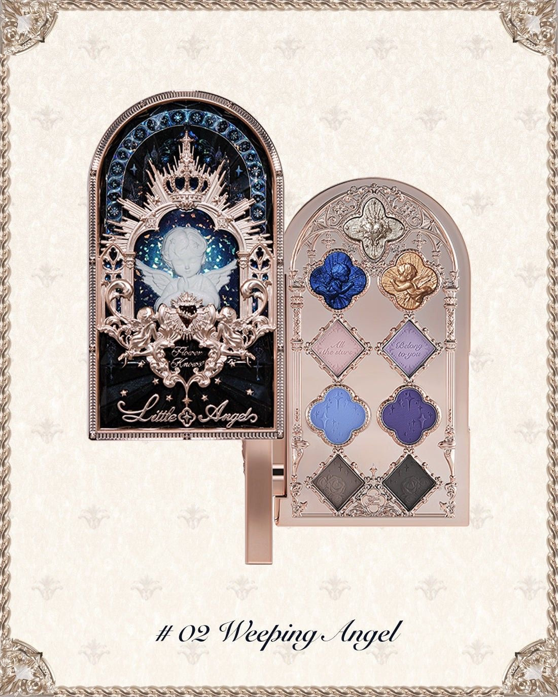 Flower knows weeping Angel Eyeshadow Palette