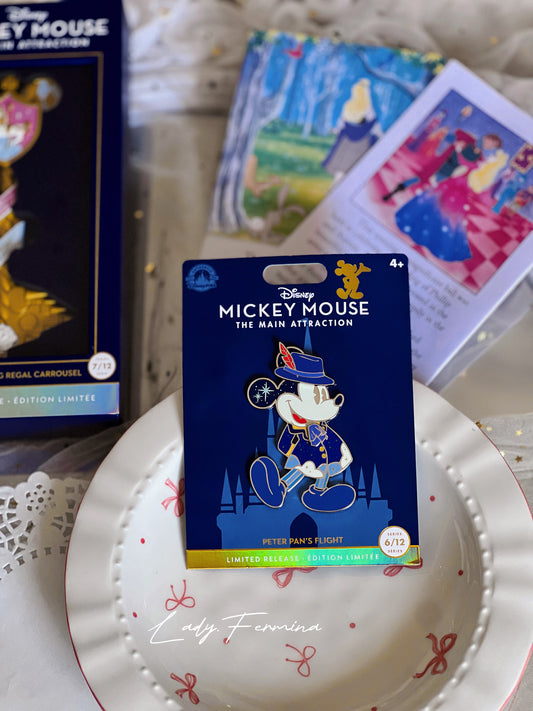 PETER PANS FLIGHT MICKEY MOUSE ( PIN )