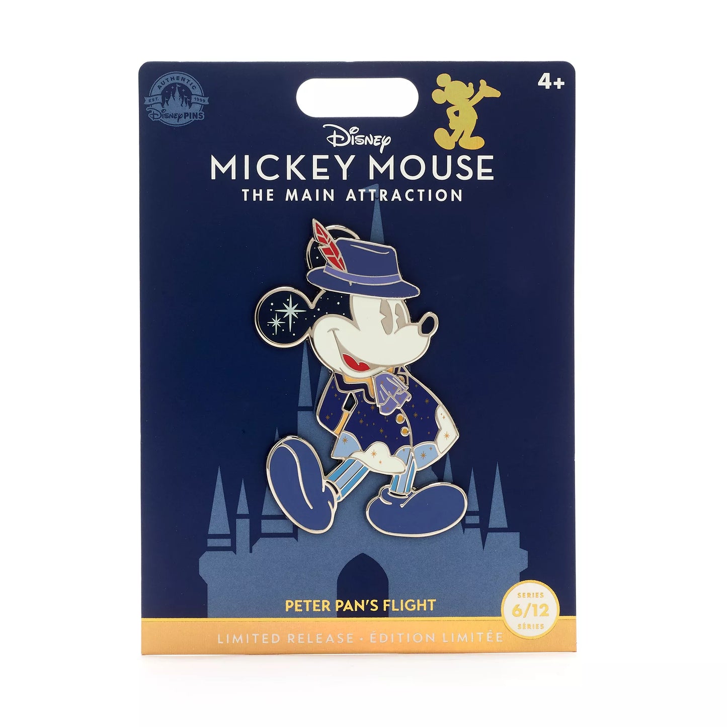 PETER PANS FLIGHT MICKEY MOUSE ( PIN )