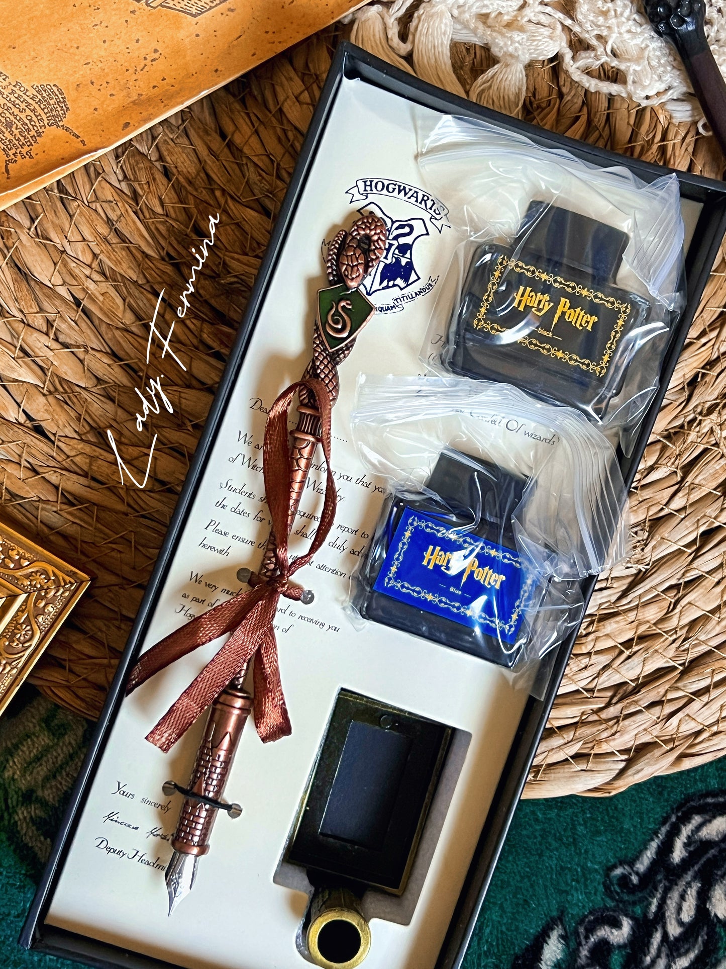 Hogwarts ink set