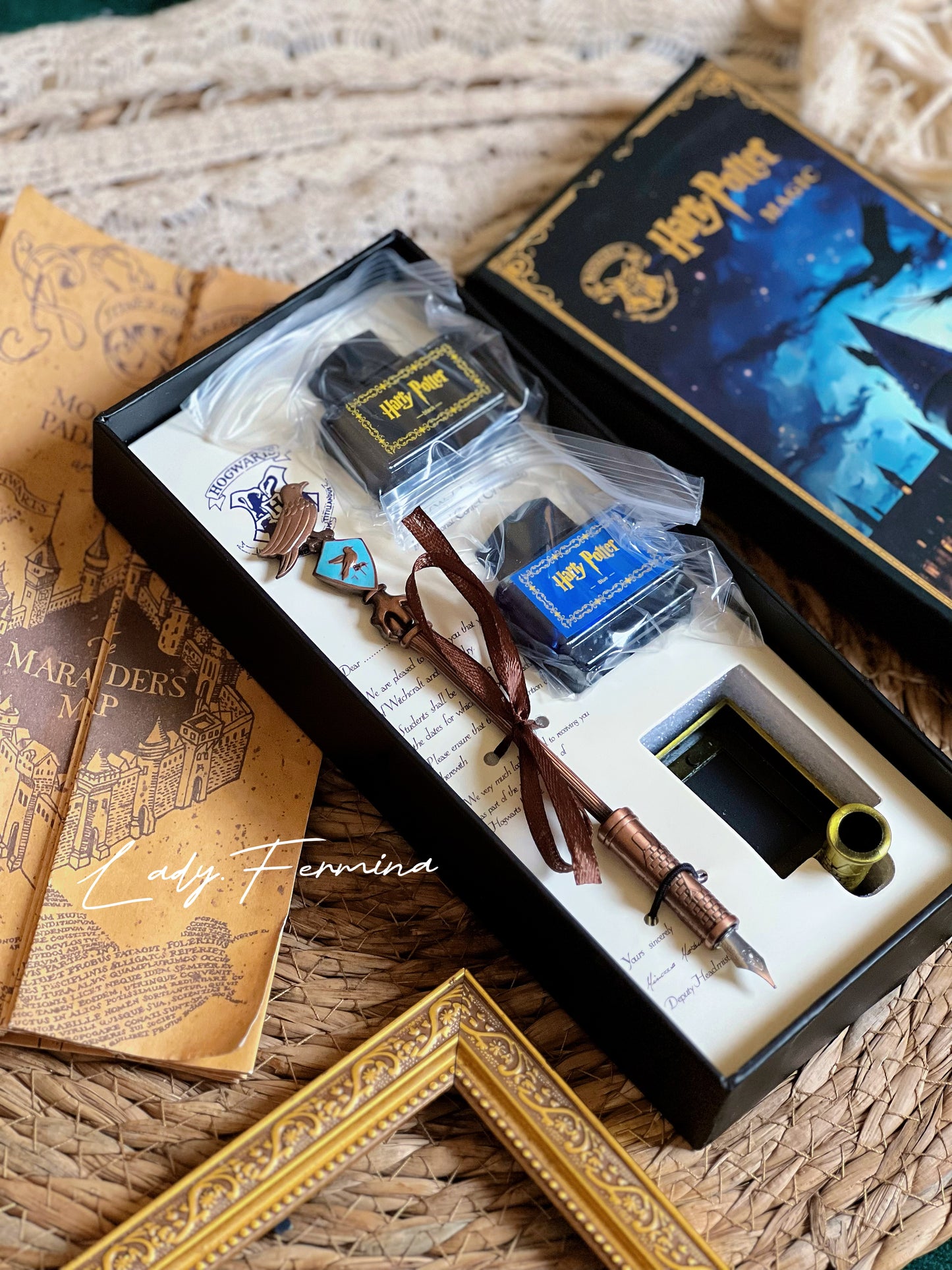 Hogwarts ink set