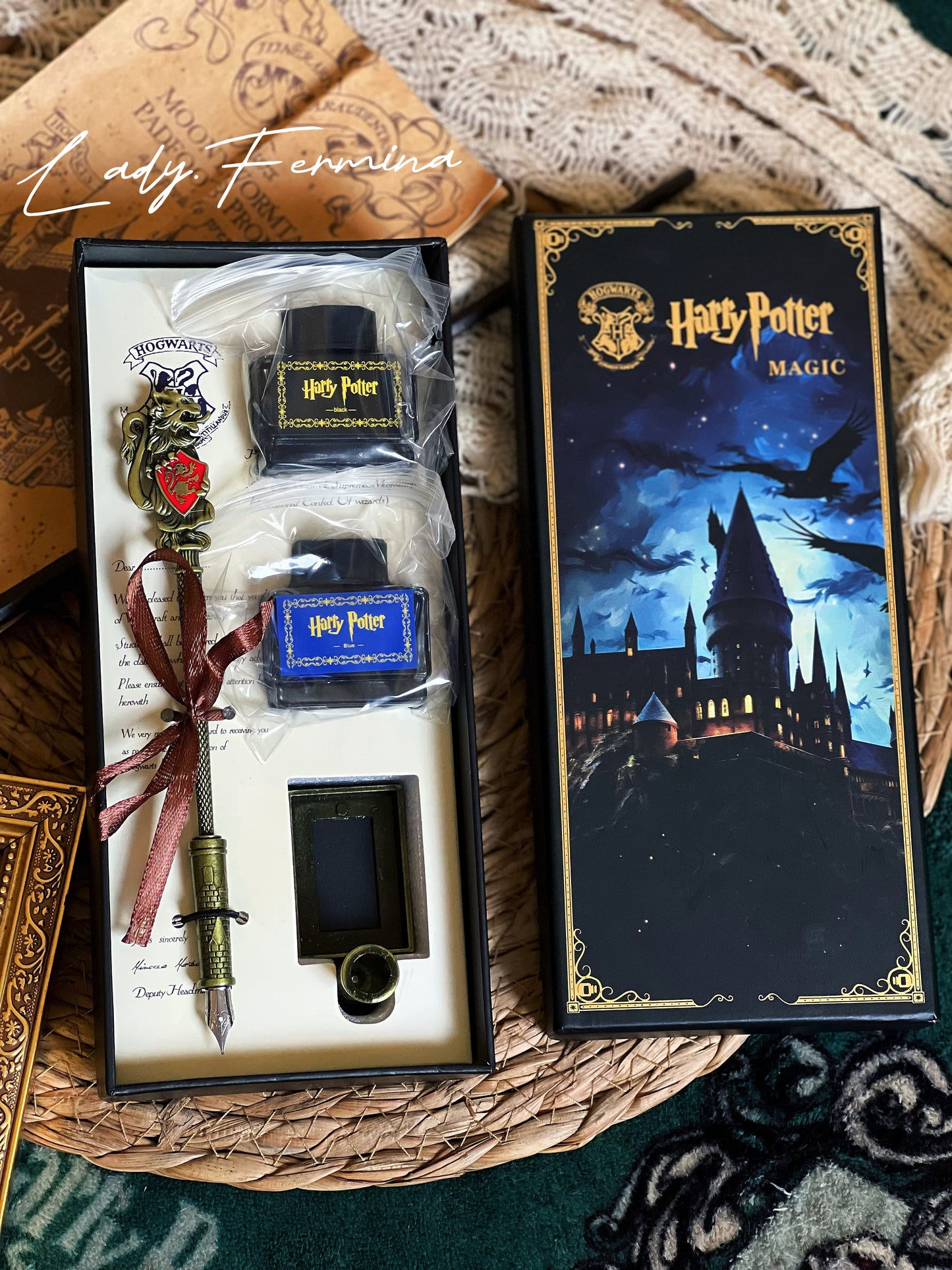 Hogwarts ink set