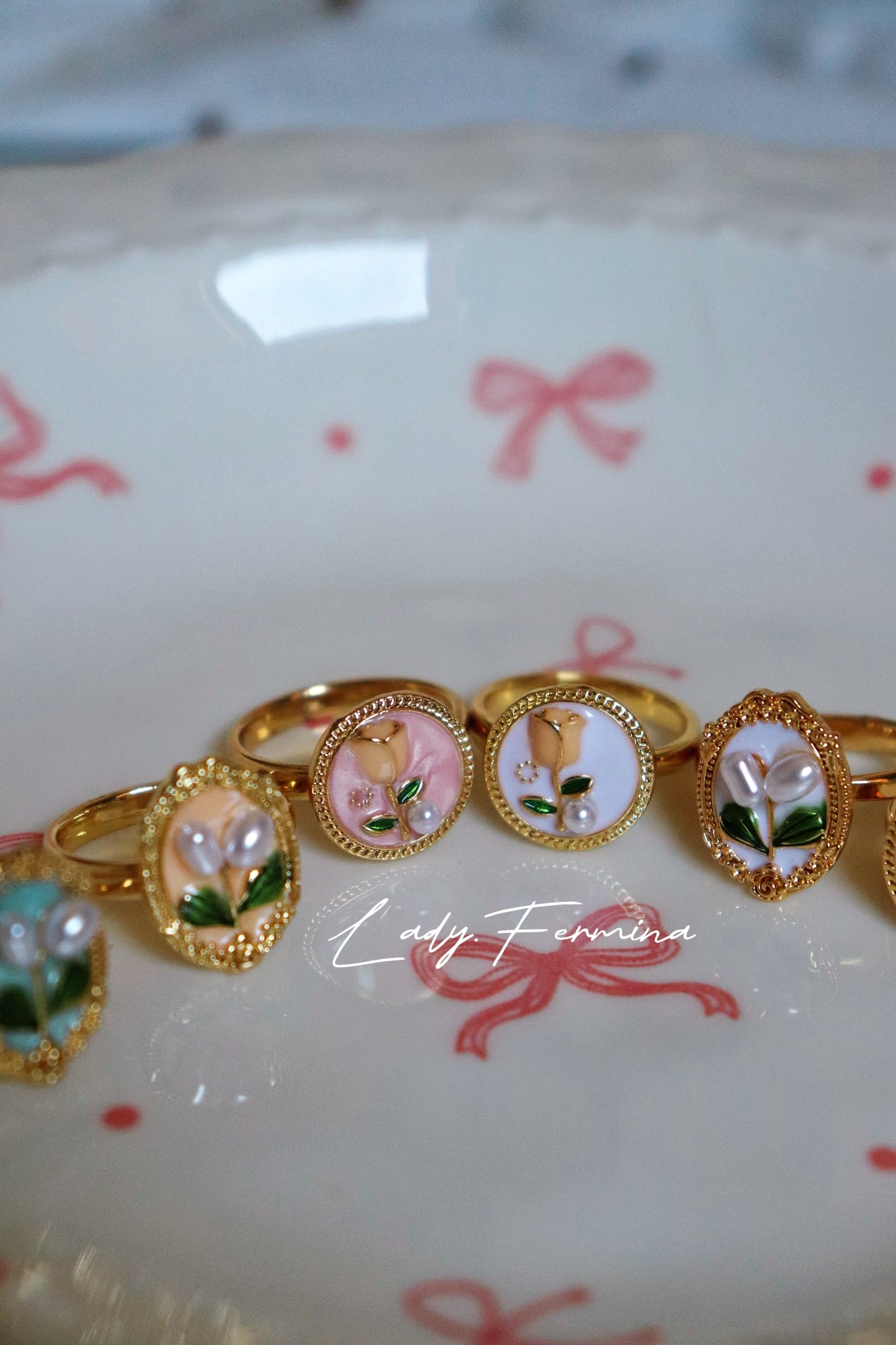 The Secret Garden Rings Collection 2F