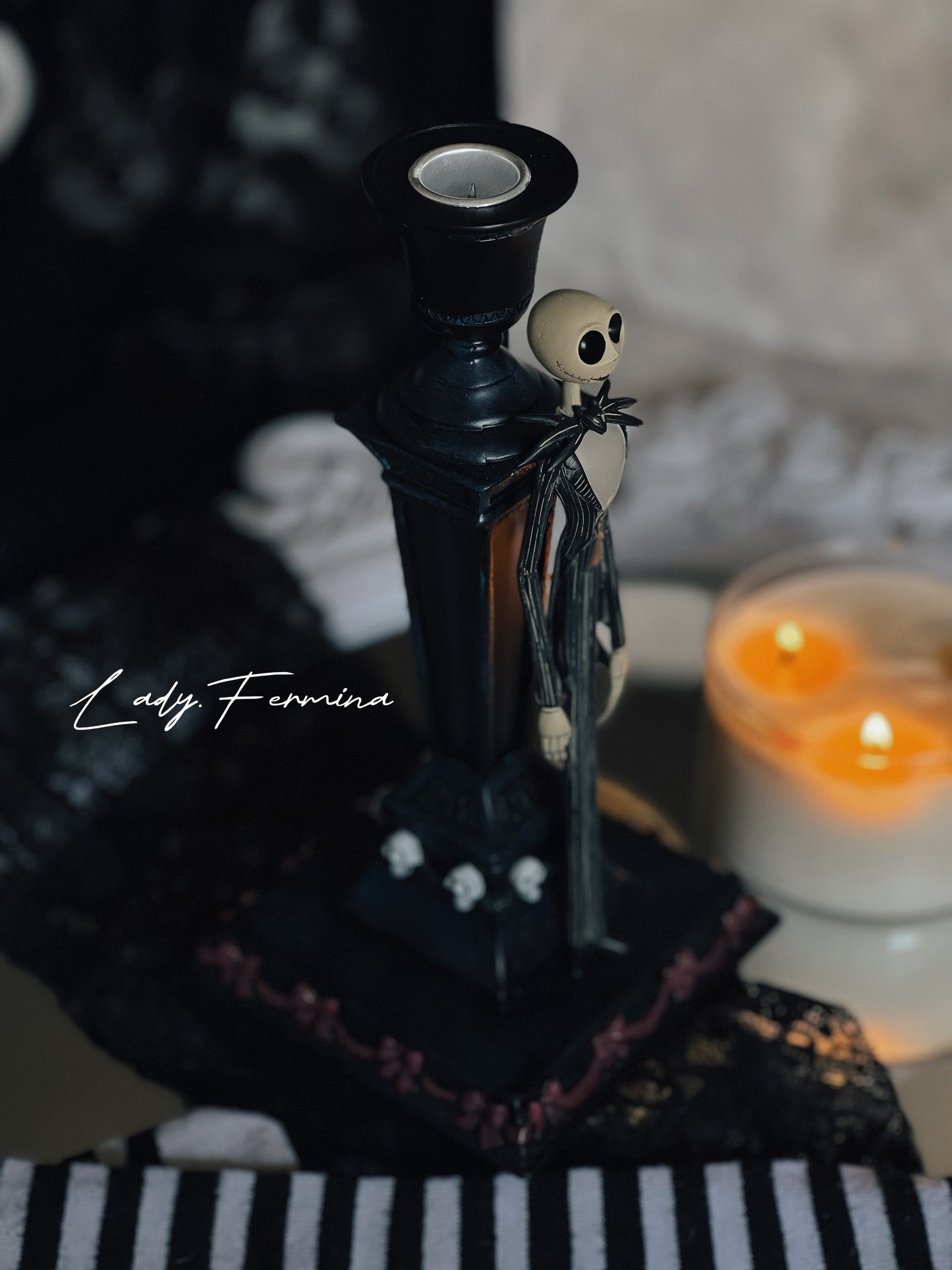 The Nightmare Before Christmas “jack” Candle Holder
