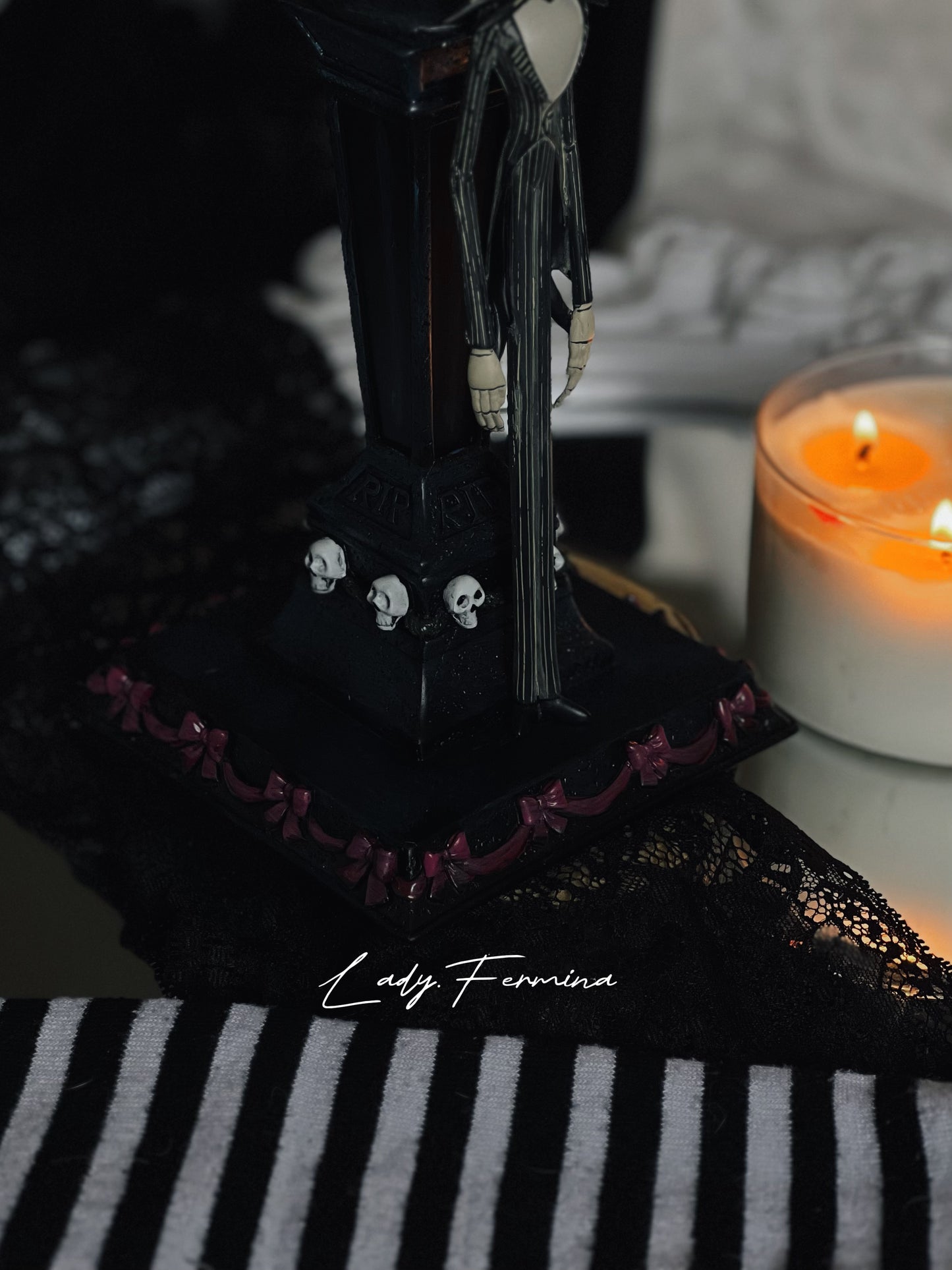 The Nightmare Before Christmas “jack” Candle Holder