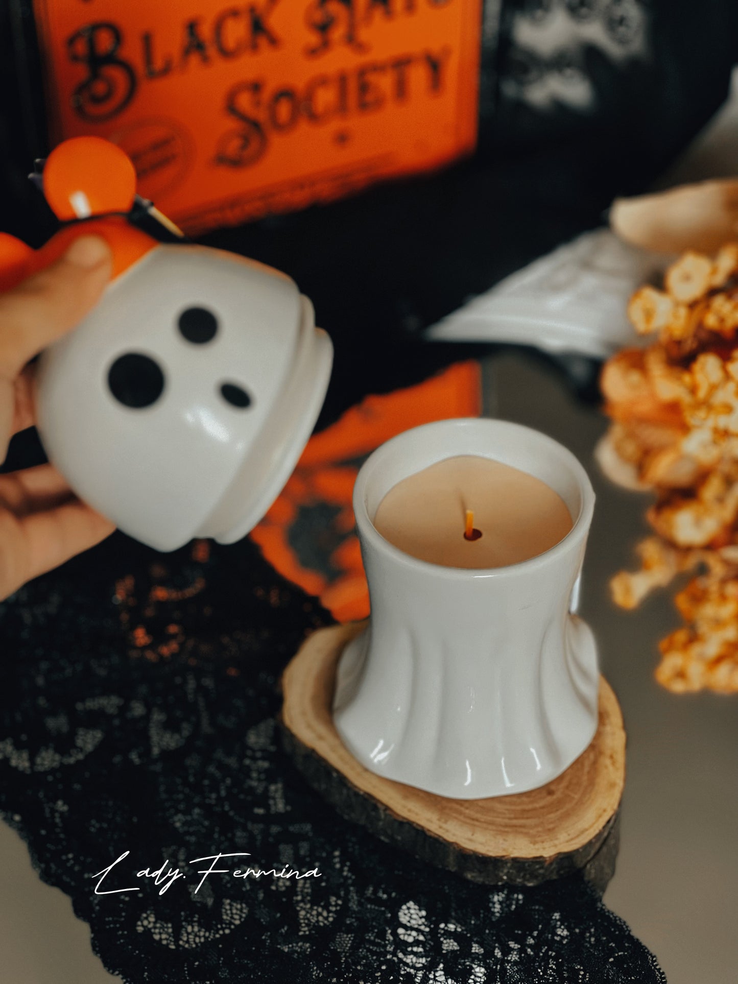 Disney Ghost Halloween Candle (original)