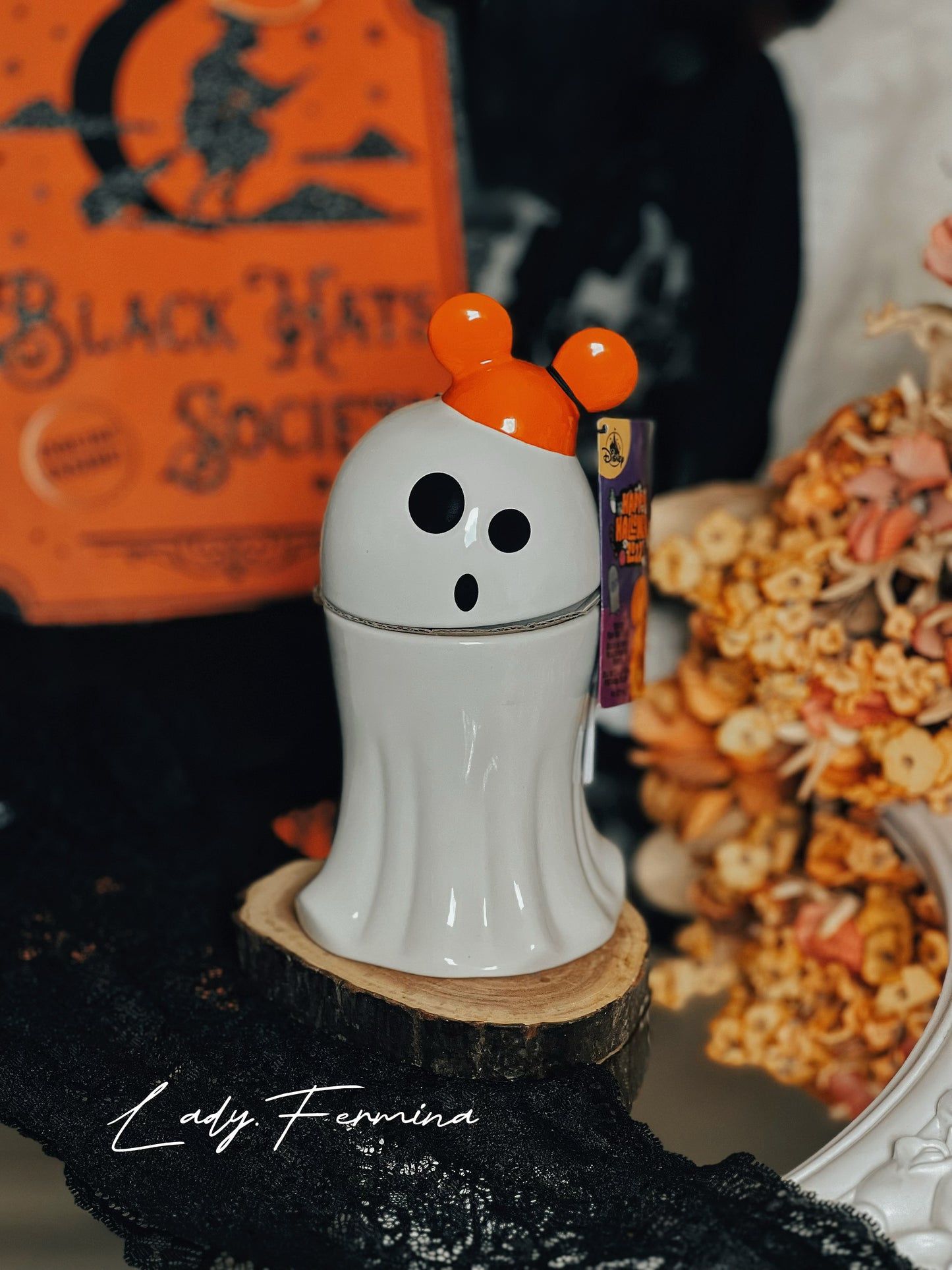 Disney Ghost Halloween Candle (original)