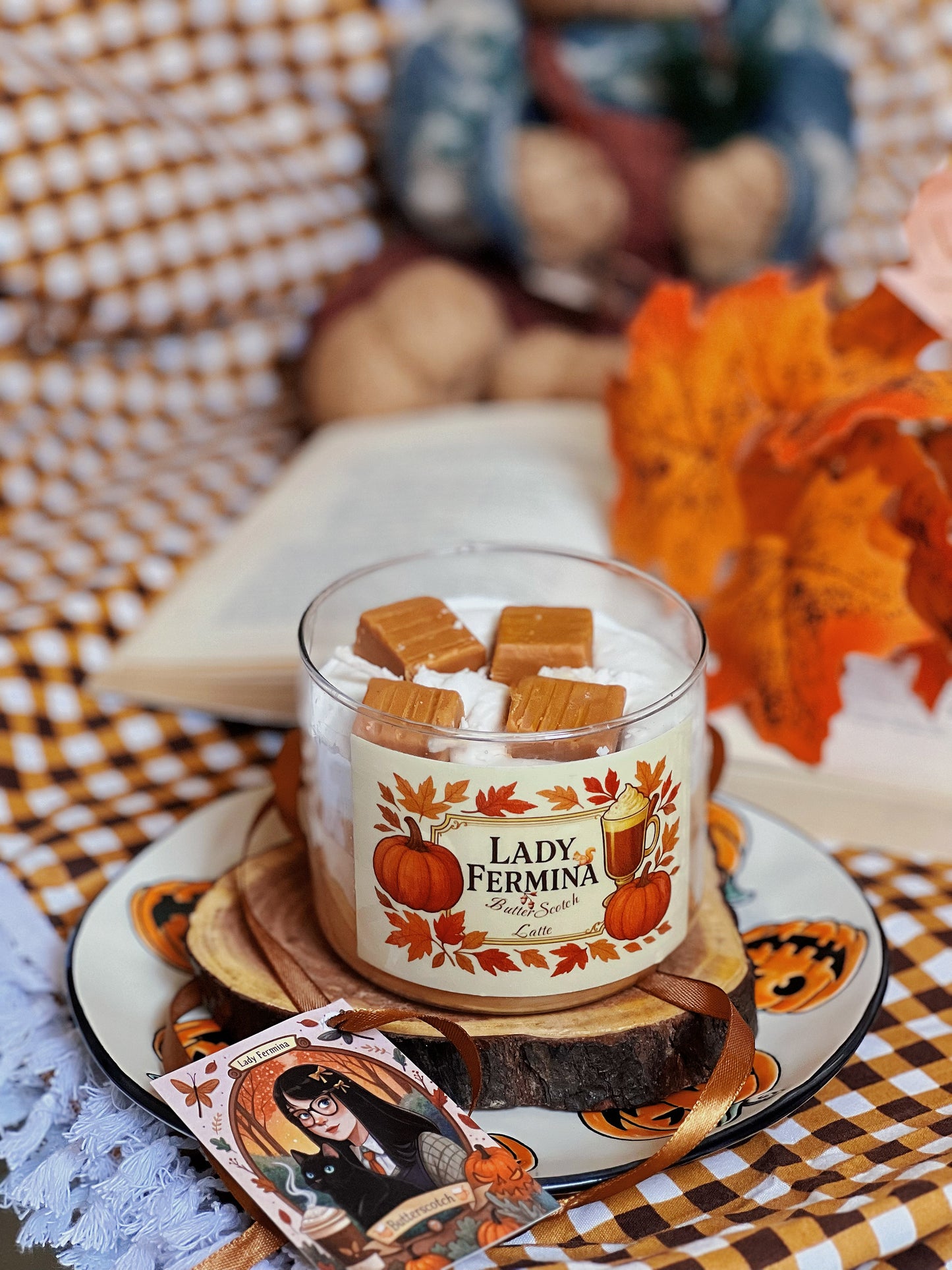 BUTTERSCOCH   LATTE  CANDLE