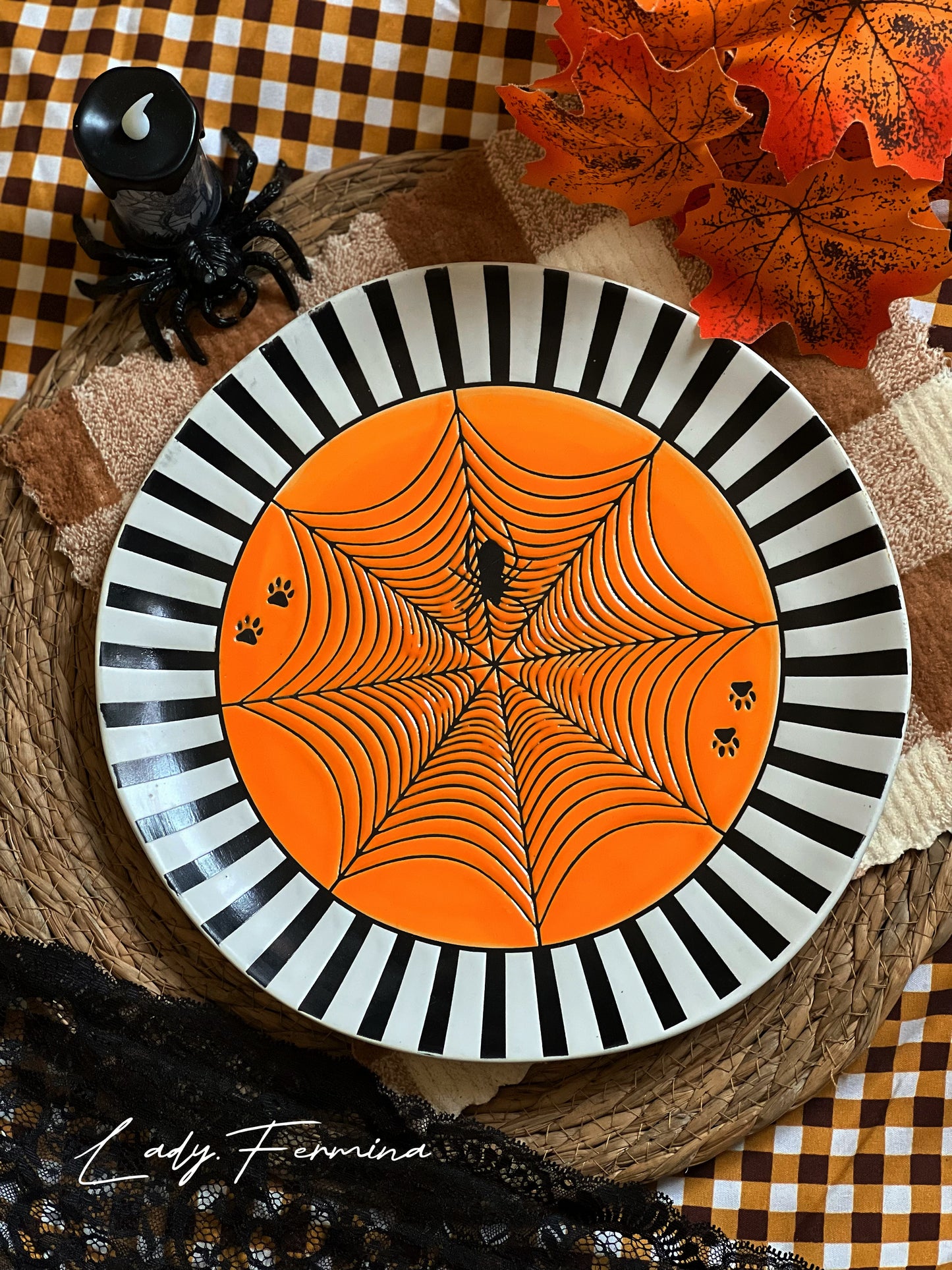 SPIDER PLATE (large)