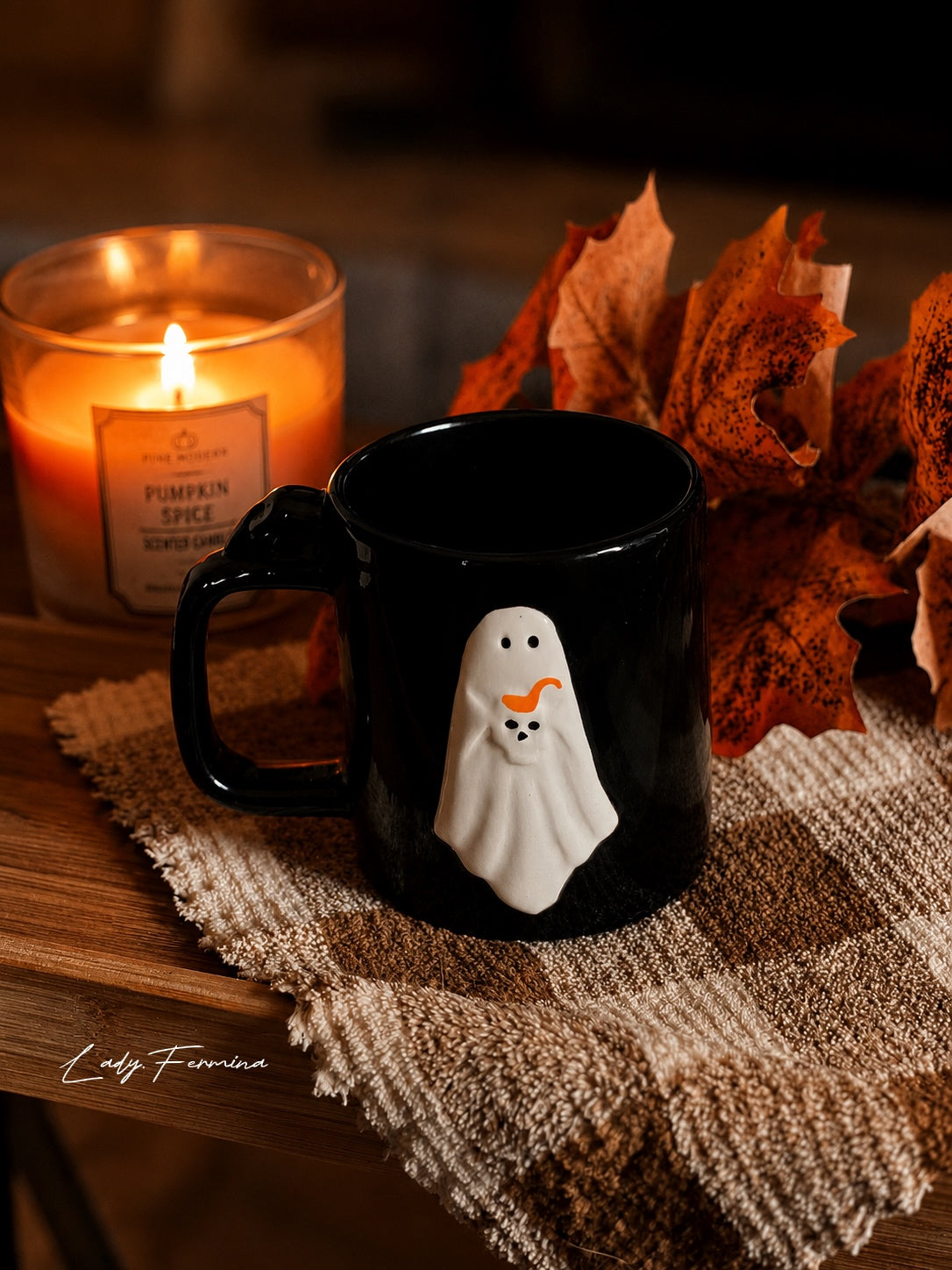 White Ghosts Mugs