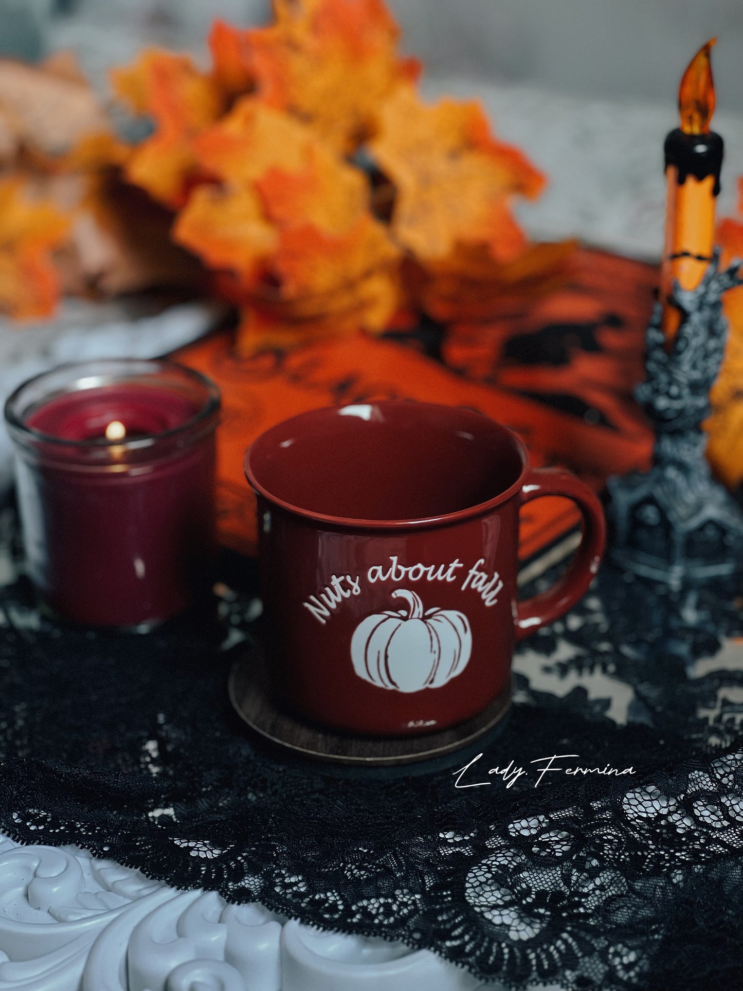 NUTS ABOUT FALL MUG