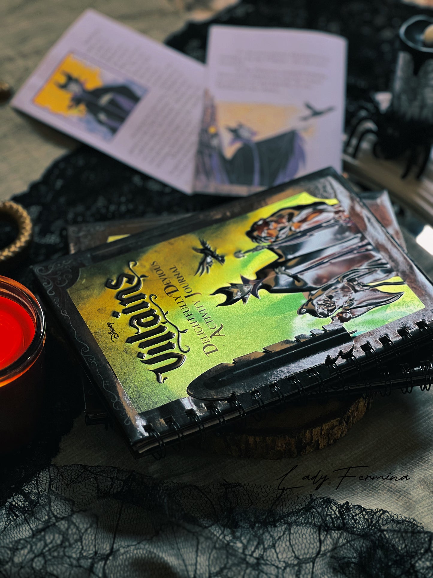 DISNEY VILLAINS ACTIVITY JOURNAL