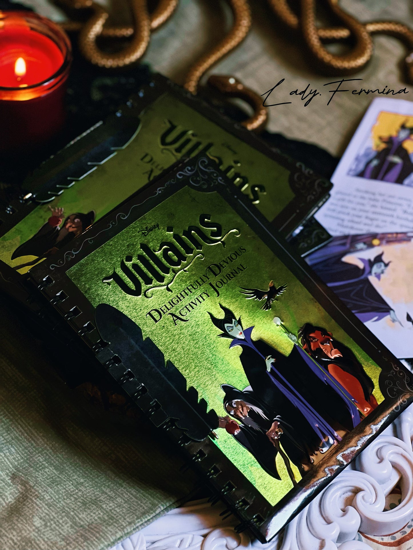 DISNEY VILLAINS ACTIVITY JOURNAL