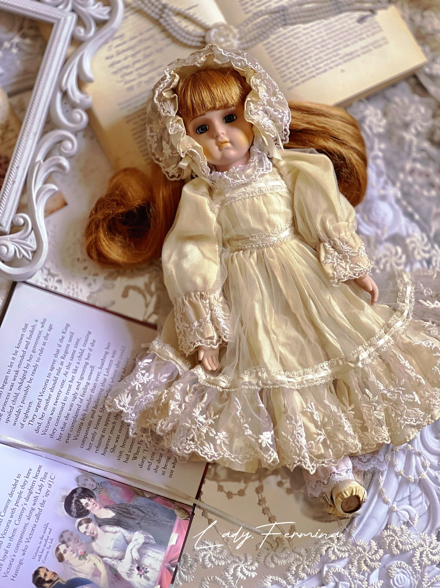 Victorian Porcelain Doll