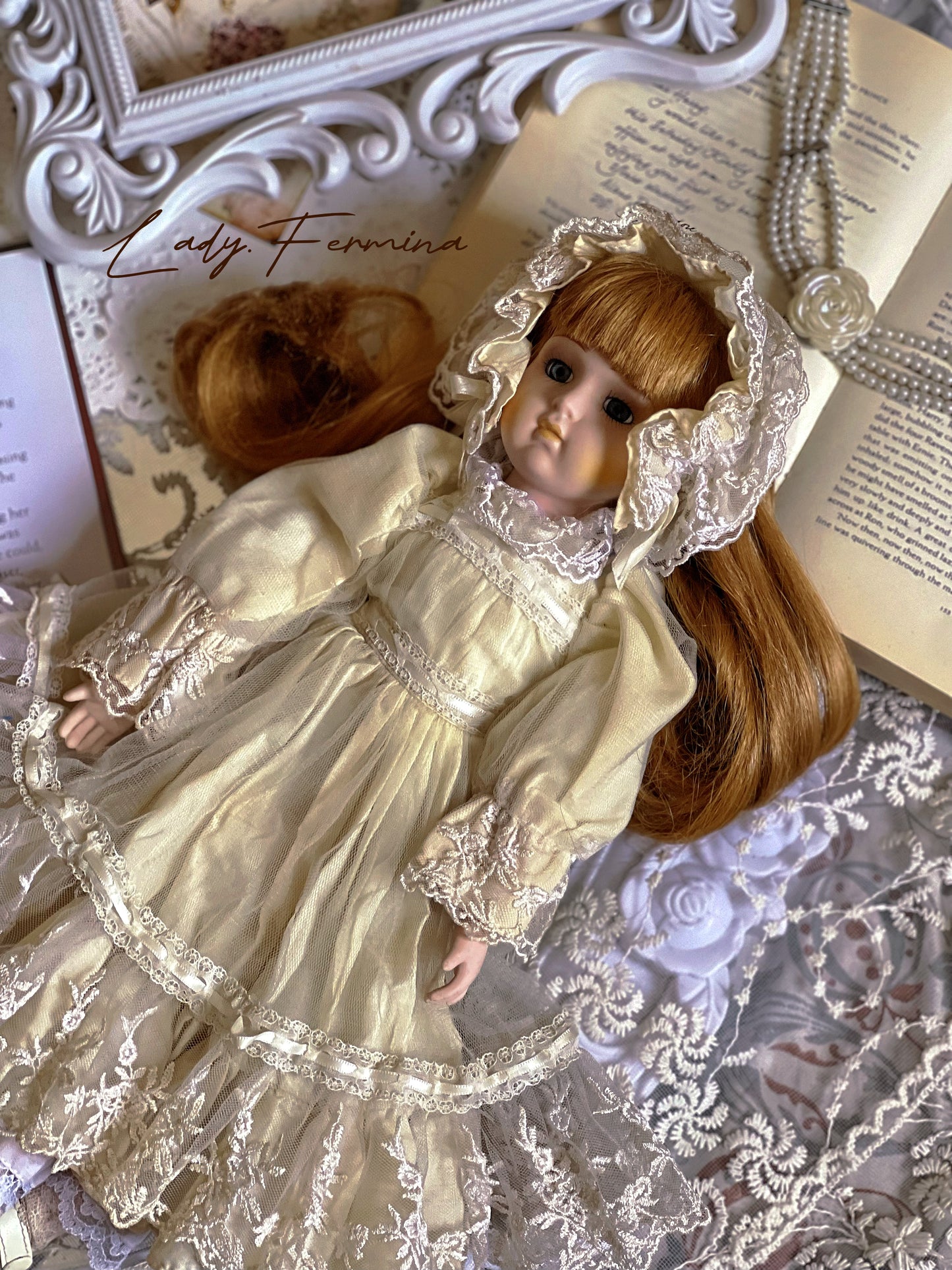 Victorian Porcelain Doll