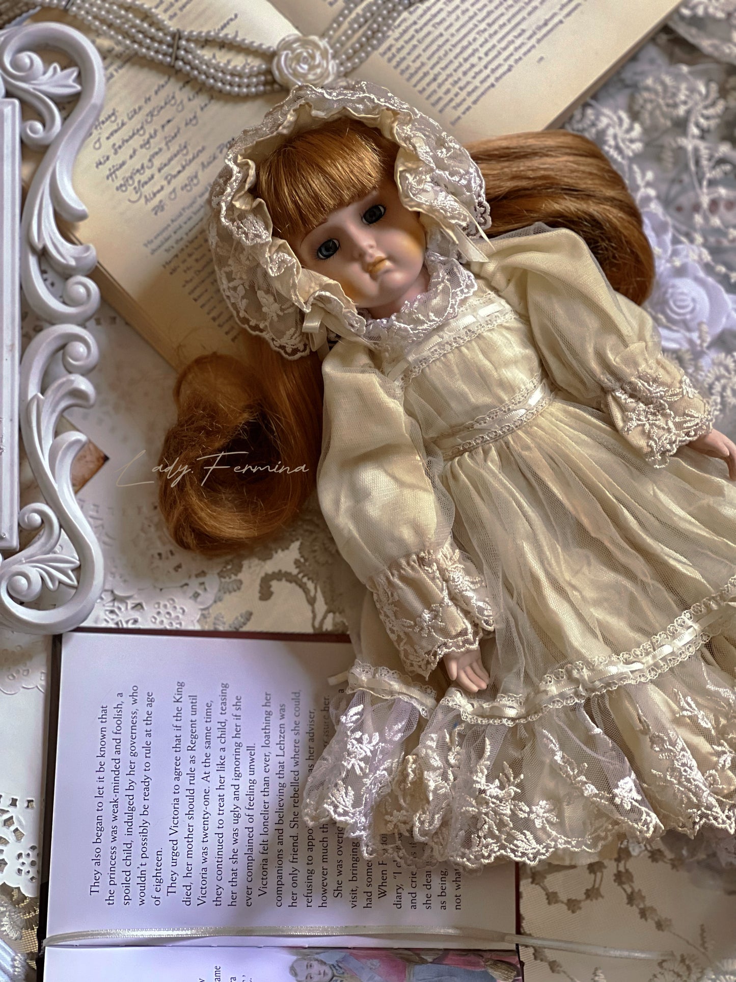 Victorian Porcelain Doll