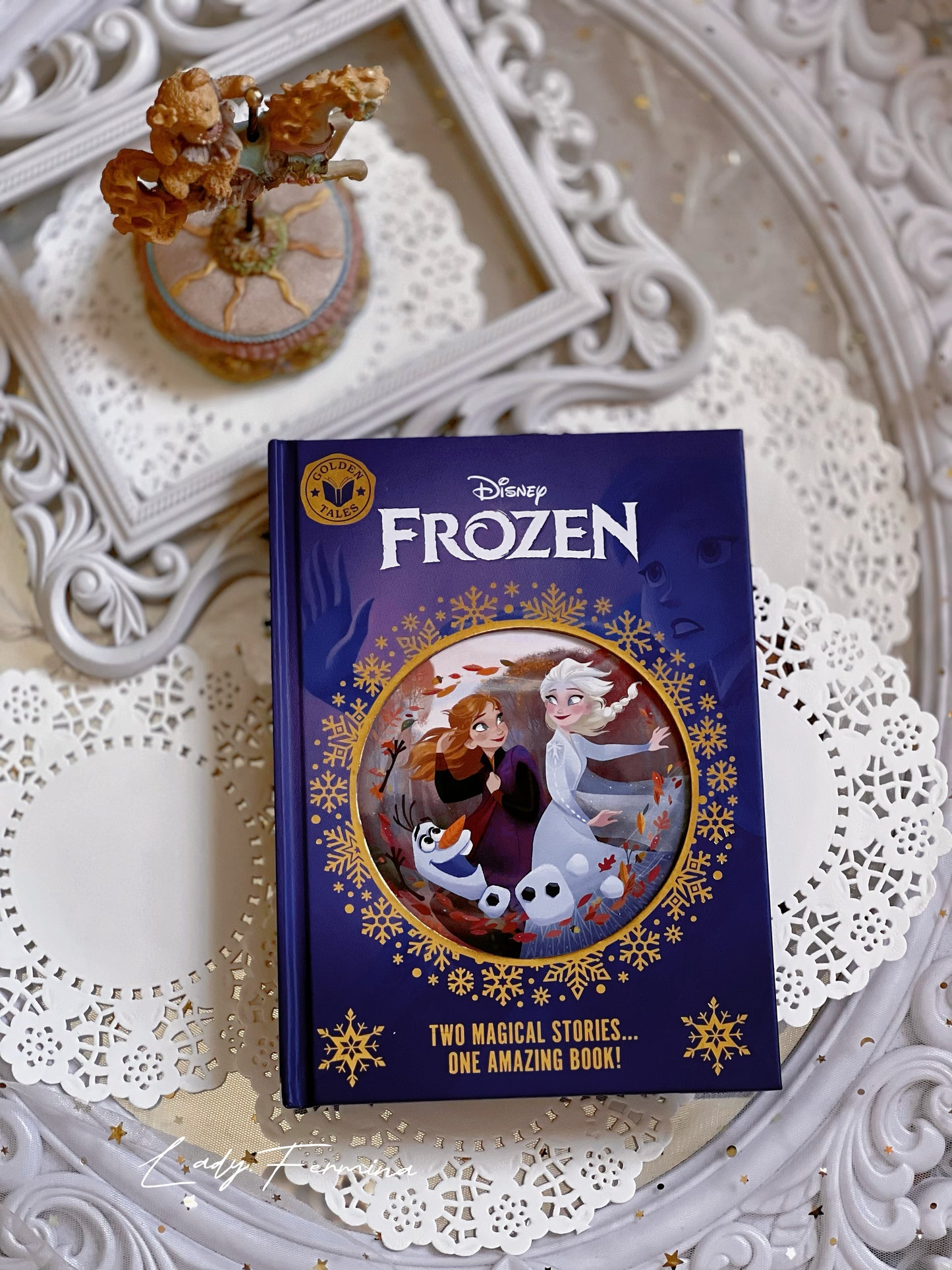Frozen Golden Tales Book