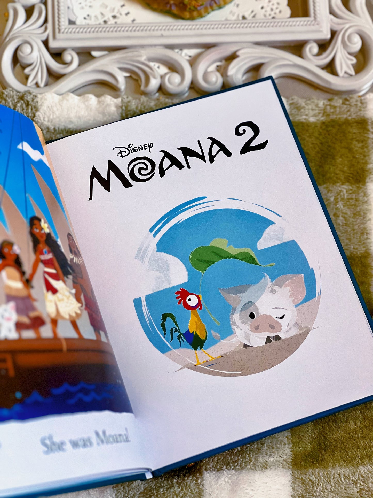 Moana Golden Tales Book