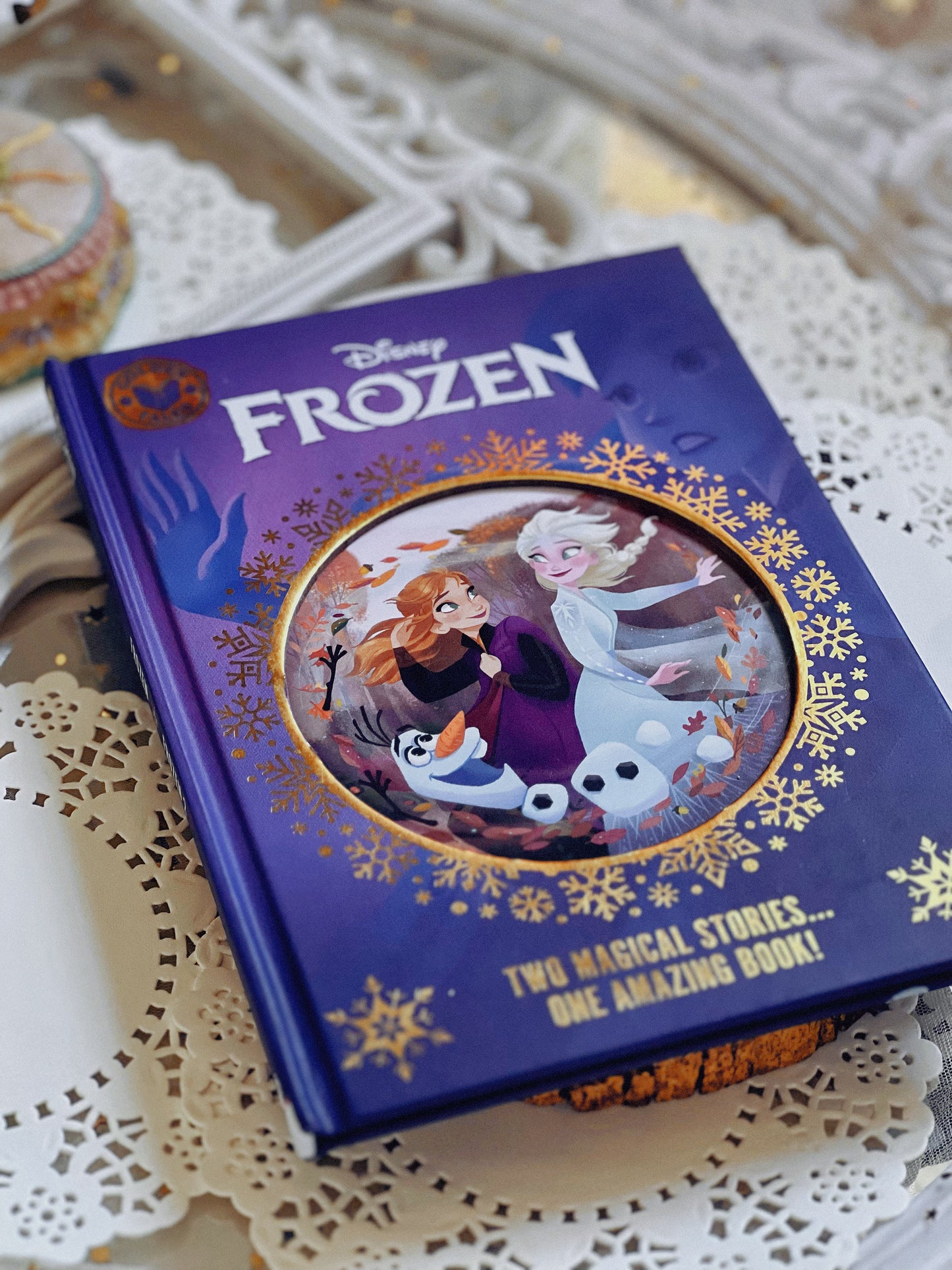 Frozen Golden Tales Book