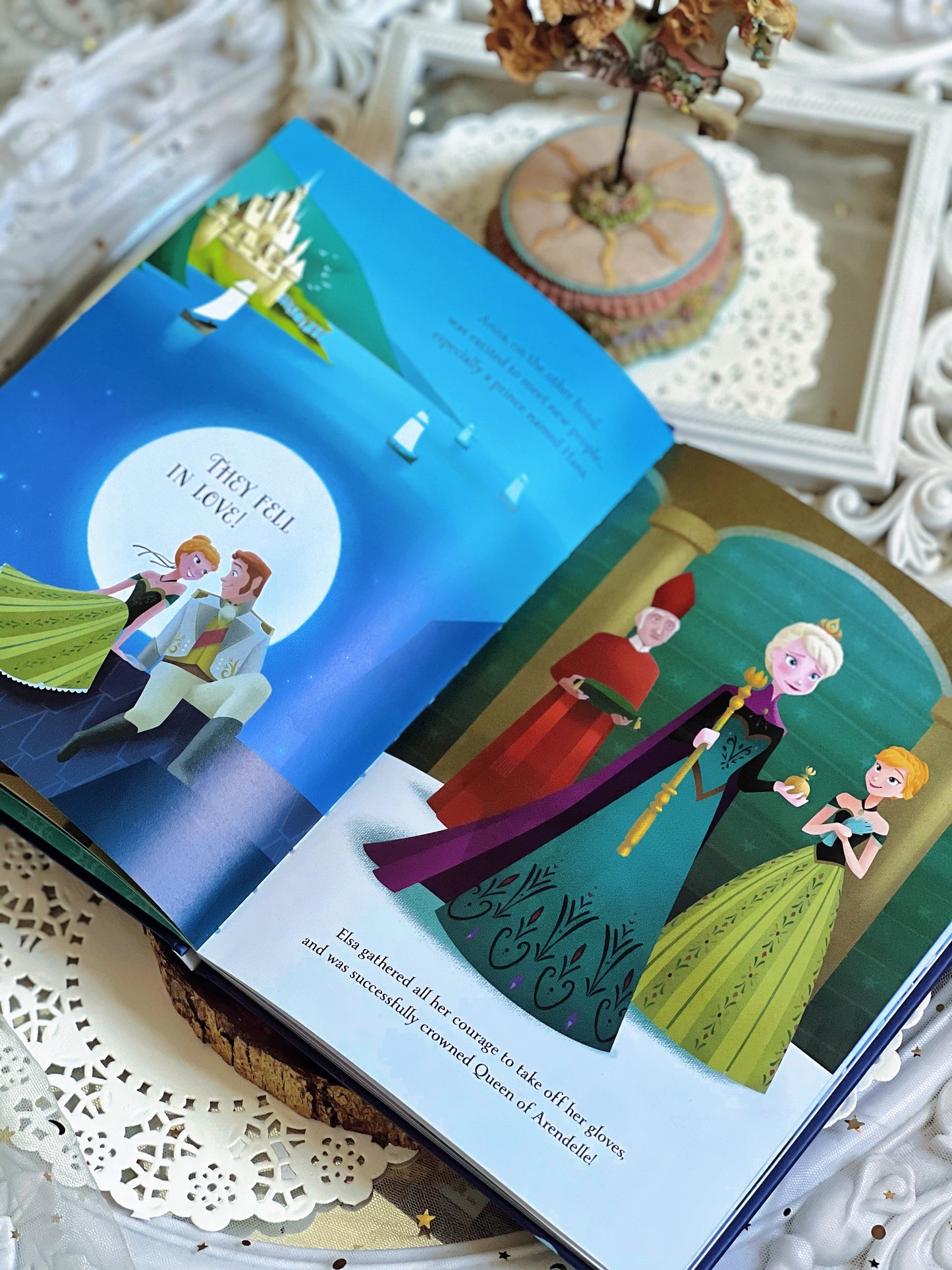 Frozen Golden Tales Book