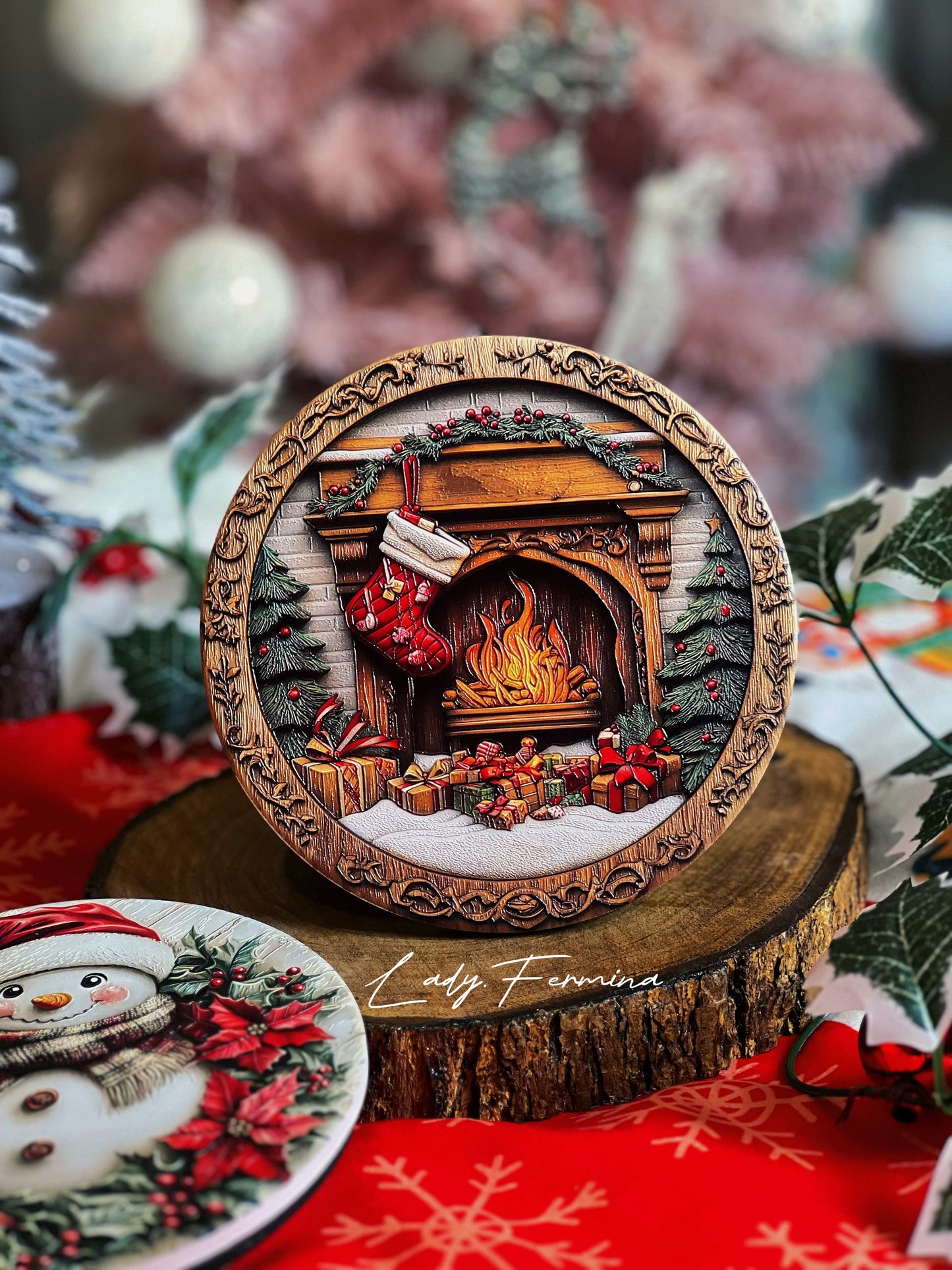 3D Christmas Frame (medium)