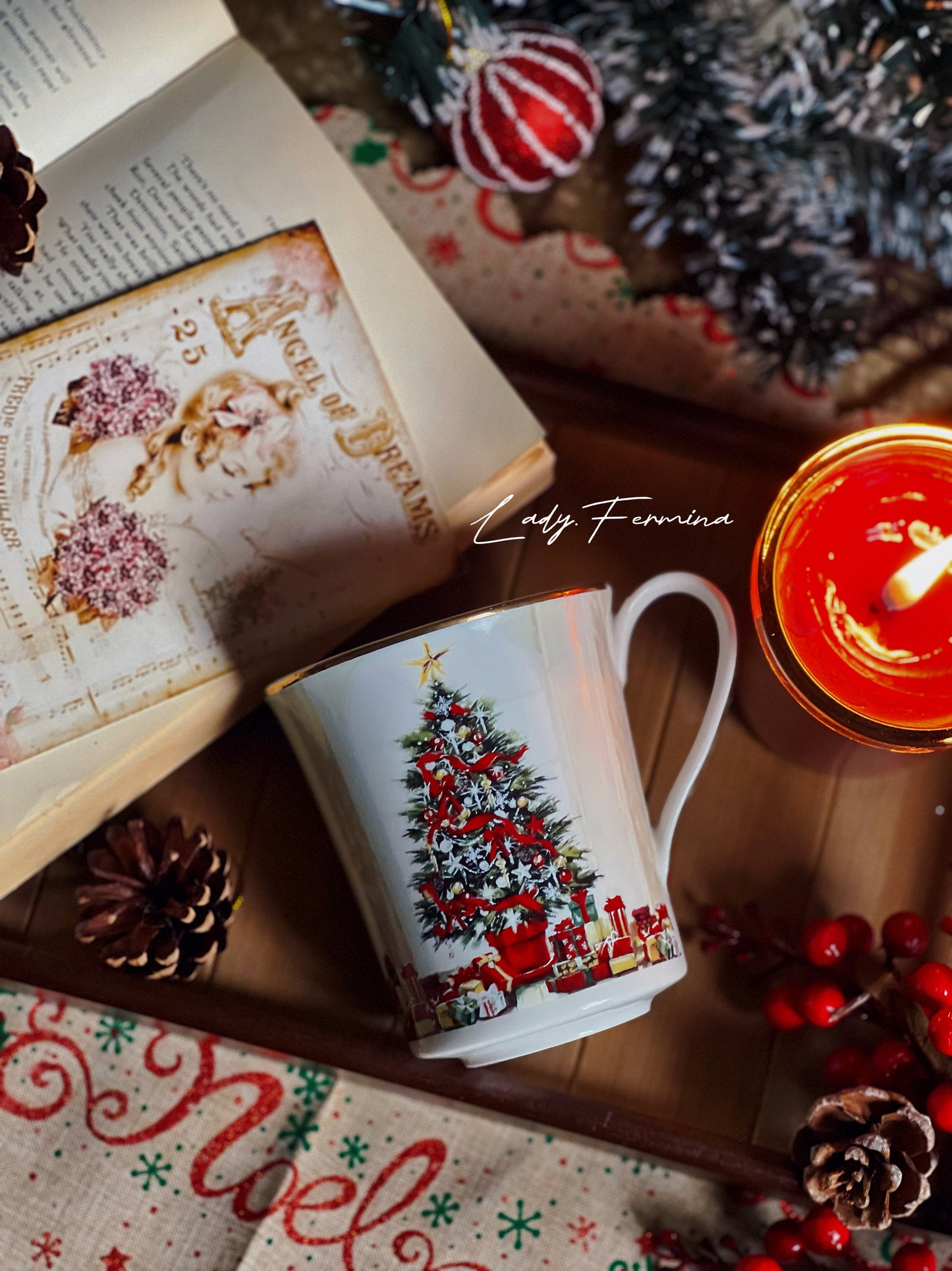Classic Christmas Mug Trio