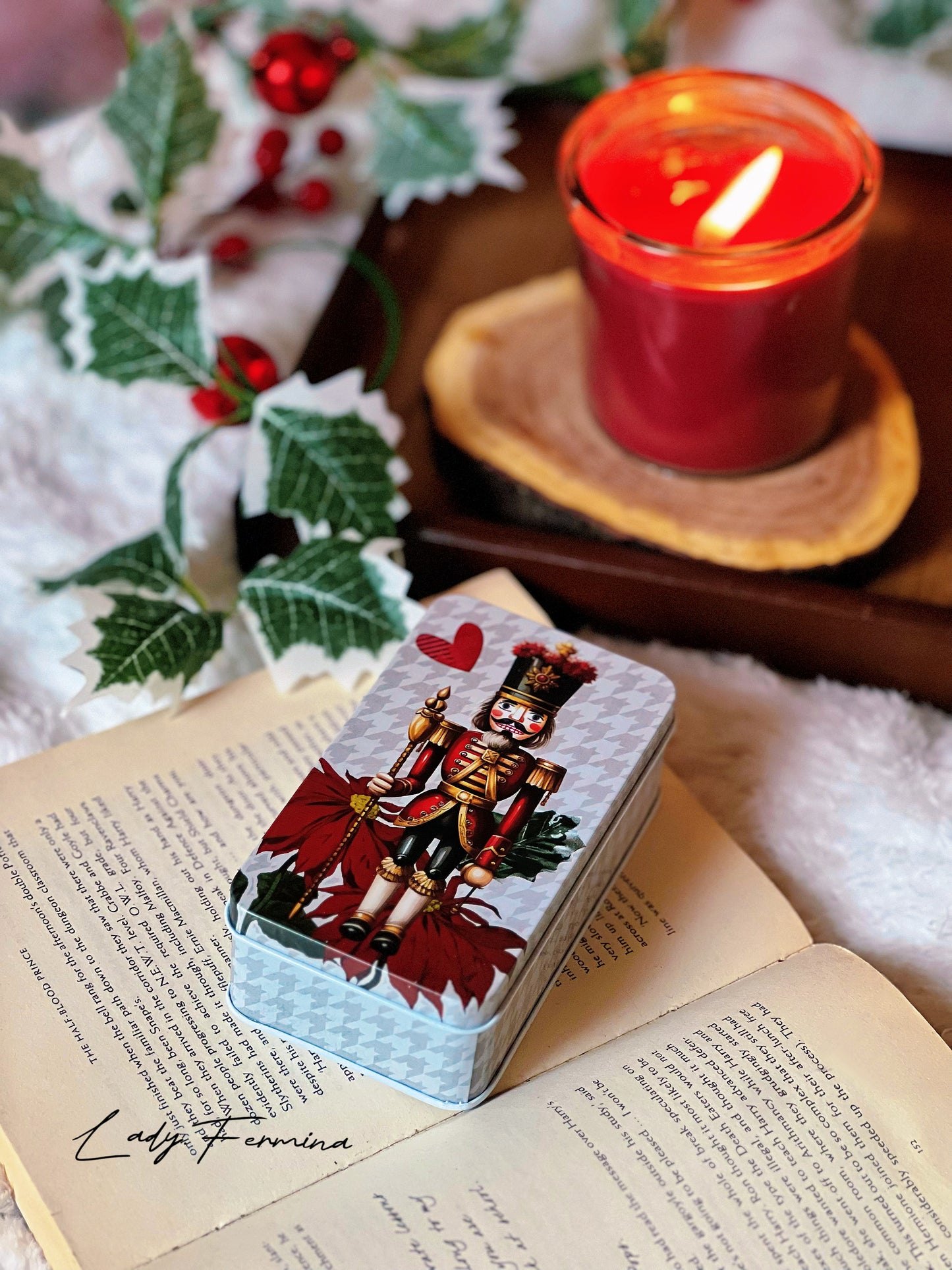 NUTCRACKERS TIN CANS