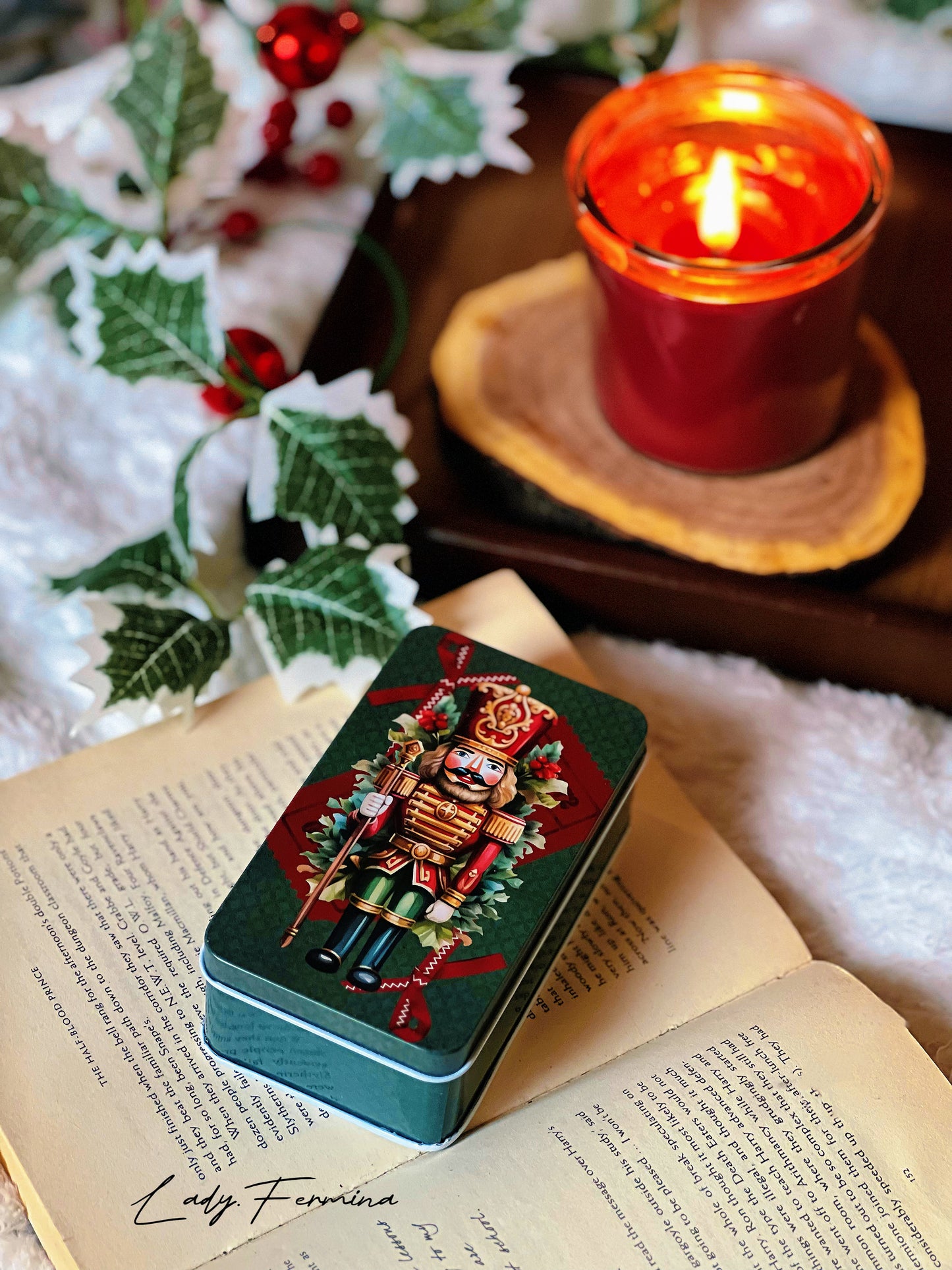 NUTCRACKERS TIN CANS