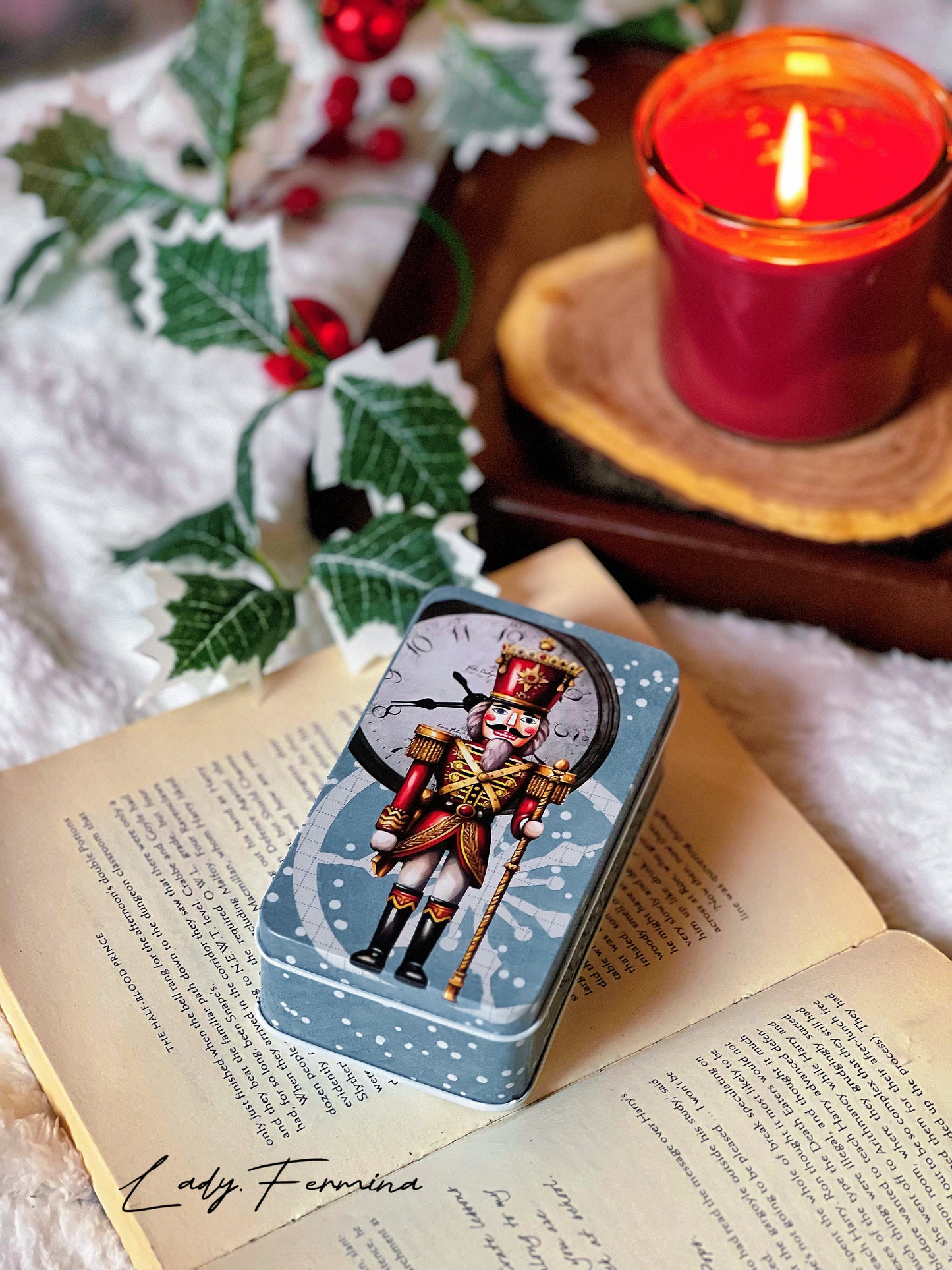 NUTCRACKERS TIN CANS