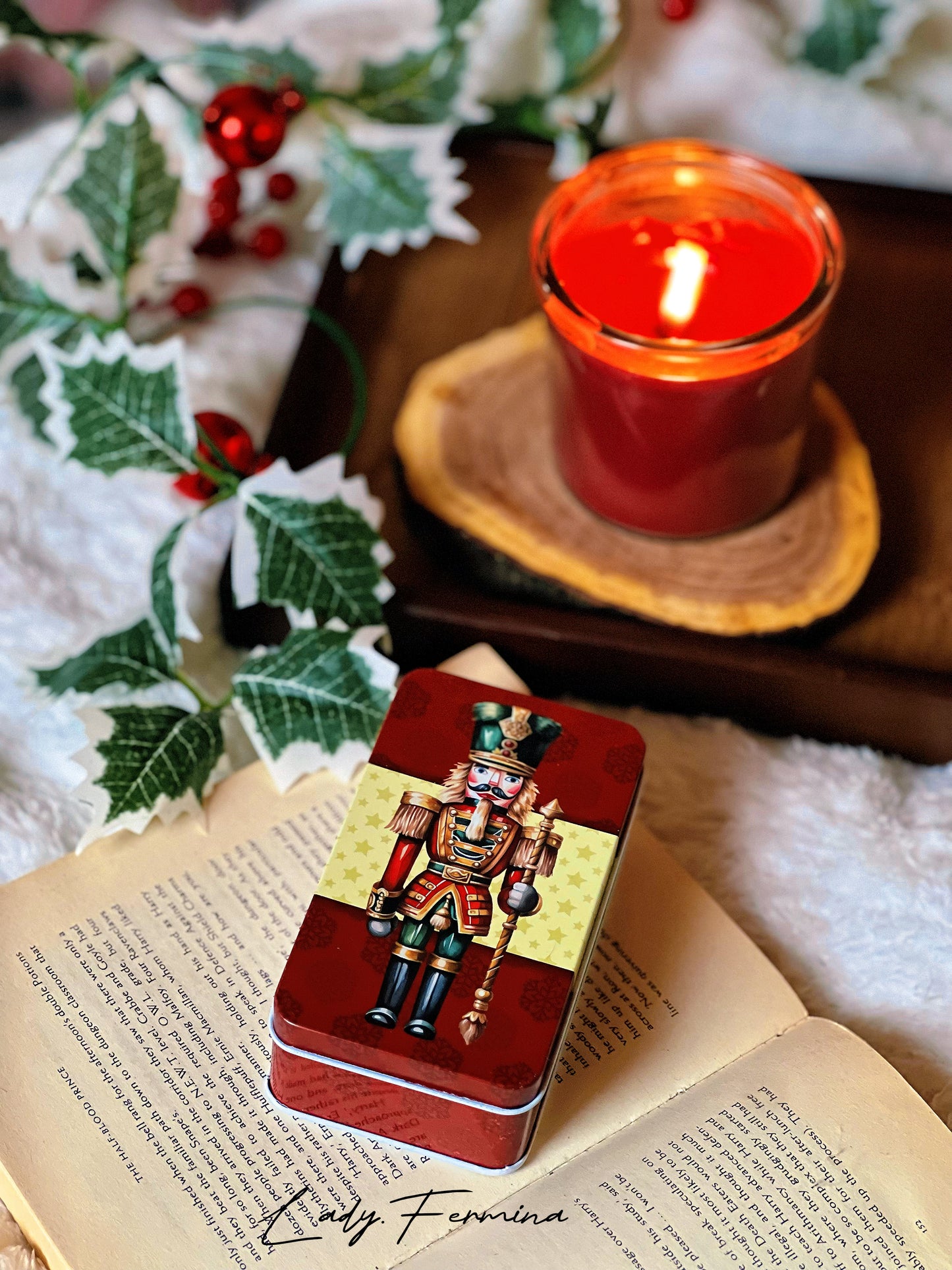 NUTCRACKERS TIN CANS