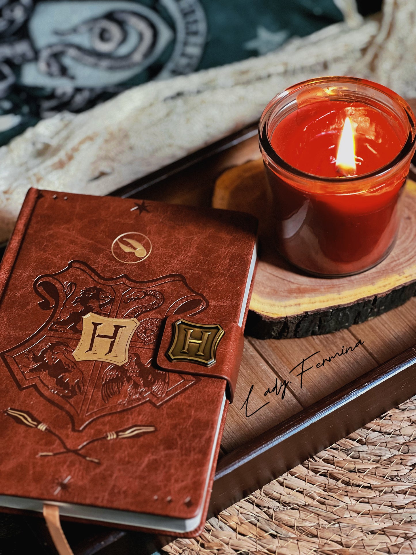 Hogwarts Leather Spellbook