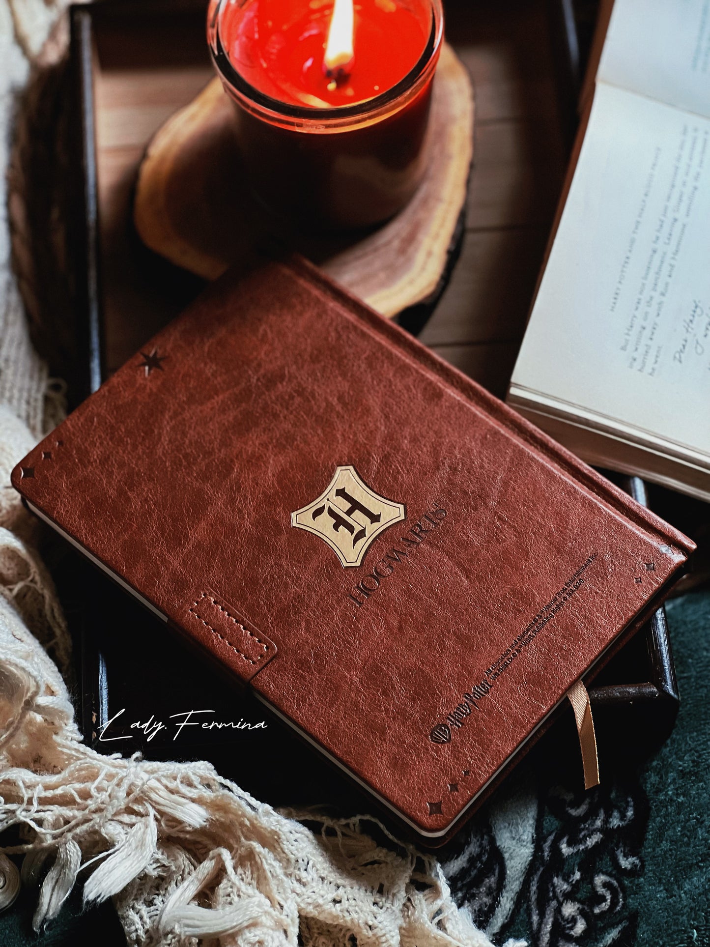 Hogwarts Leather Spellbook