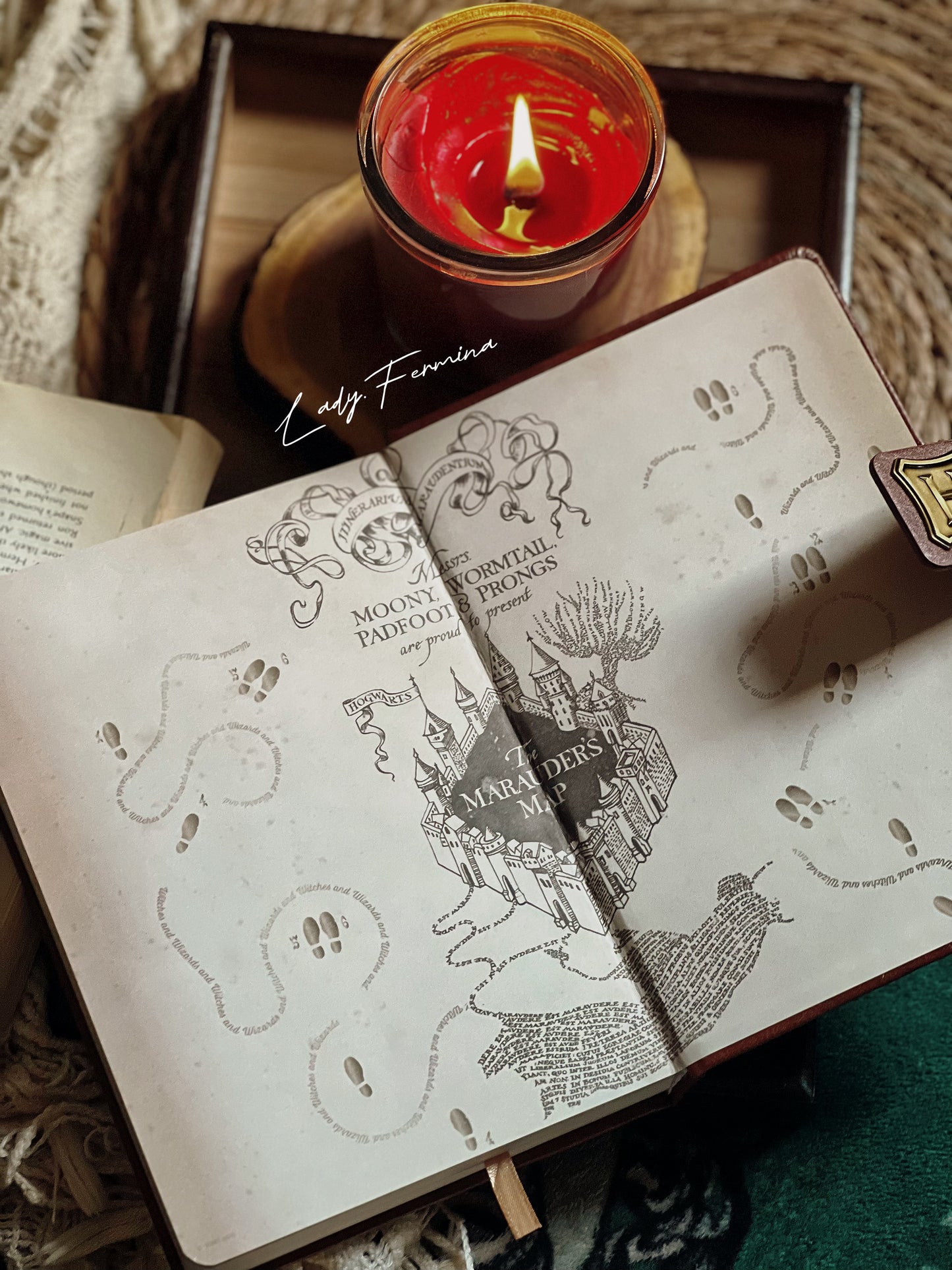 Hogwarts Leather Spellbook