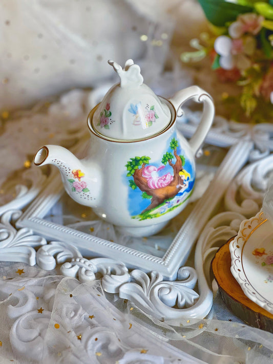alice in wonderland tea set .