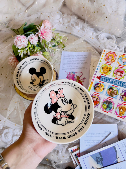 Mickey & Minnie Mini bowl