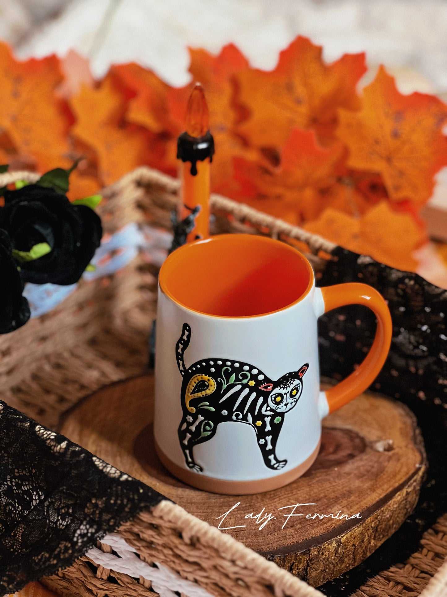 Dia De Las Muertos Cat