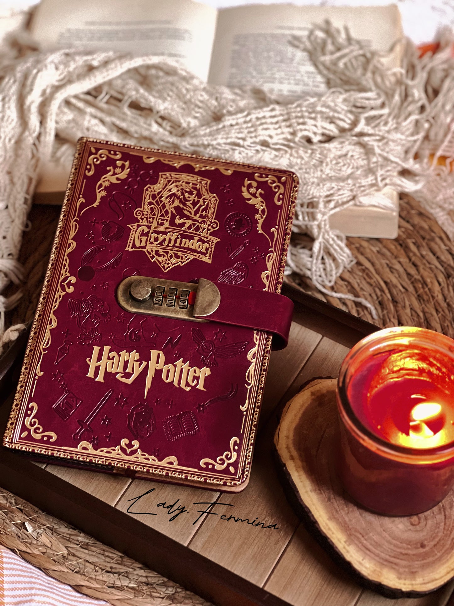 Harry Potter Leather Notebook