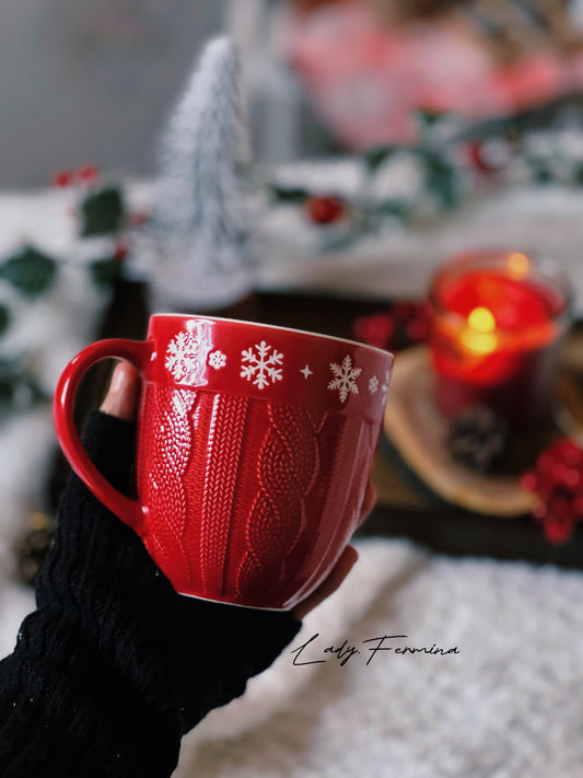 Vintage Christmas Sweater Mug
