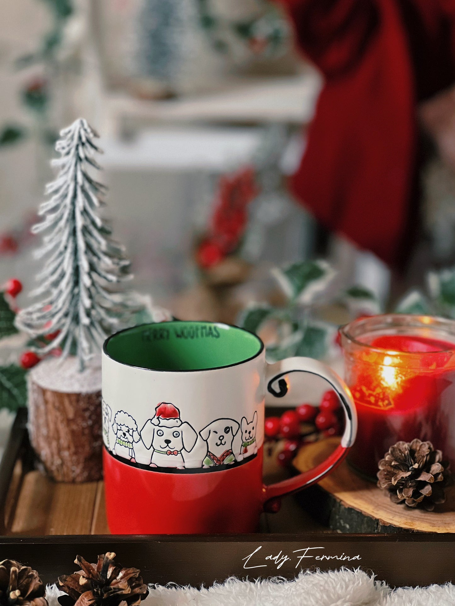 Puppy Christmas Mug