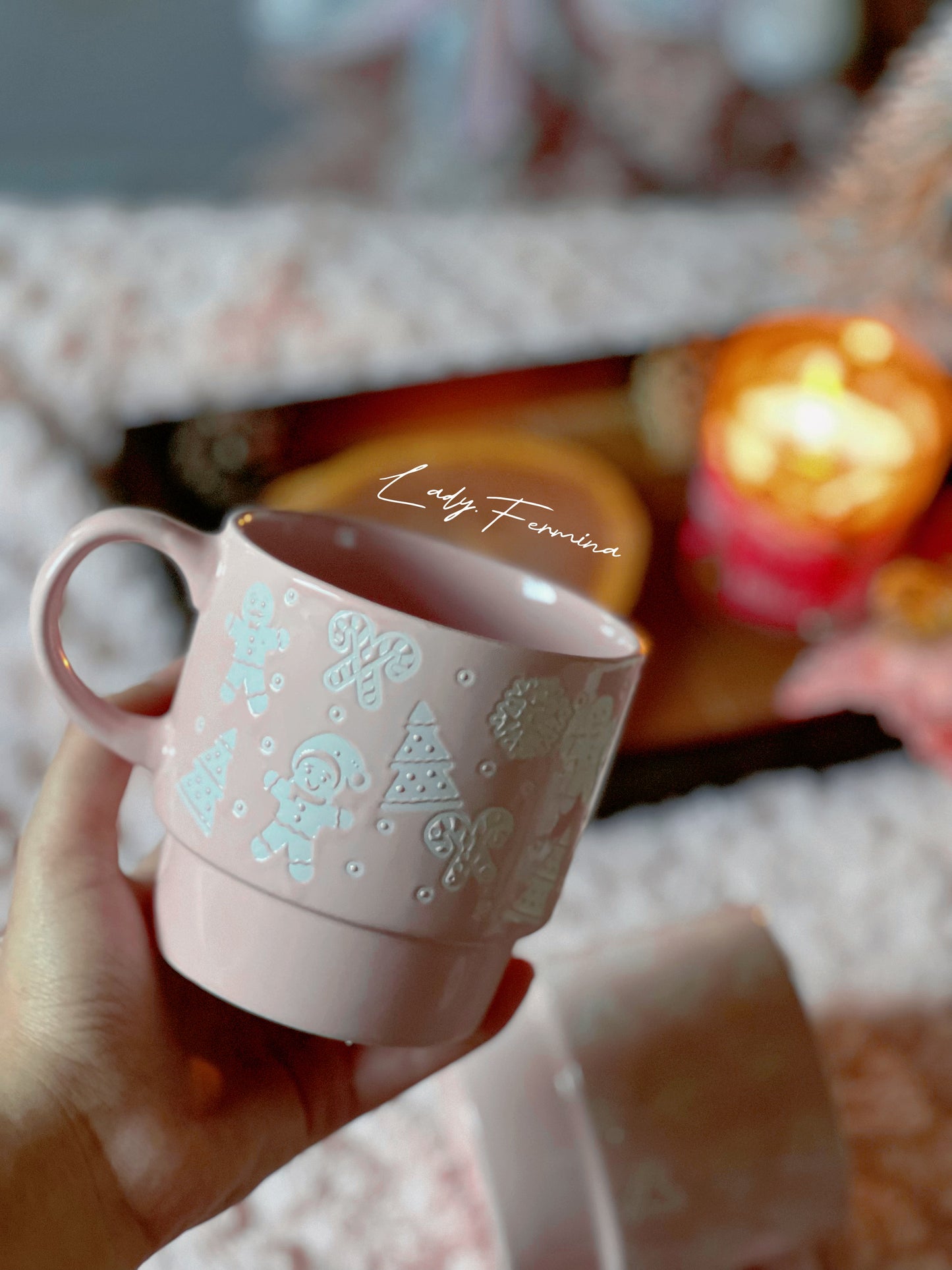 Blush Gingerbread Duo