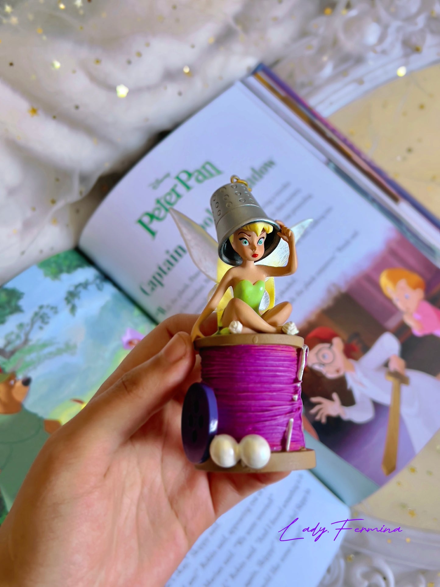 Tinker Bell Light-Up Sketchbook Ornament