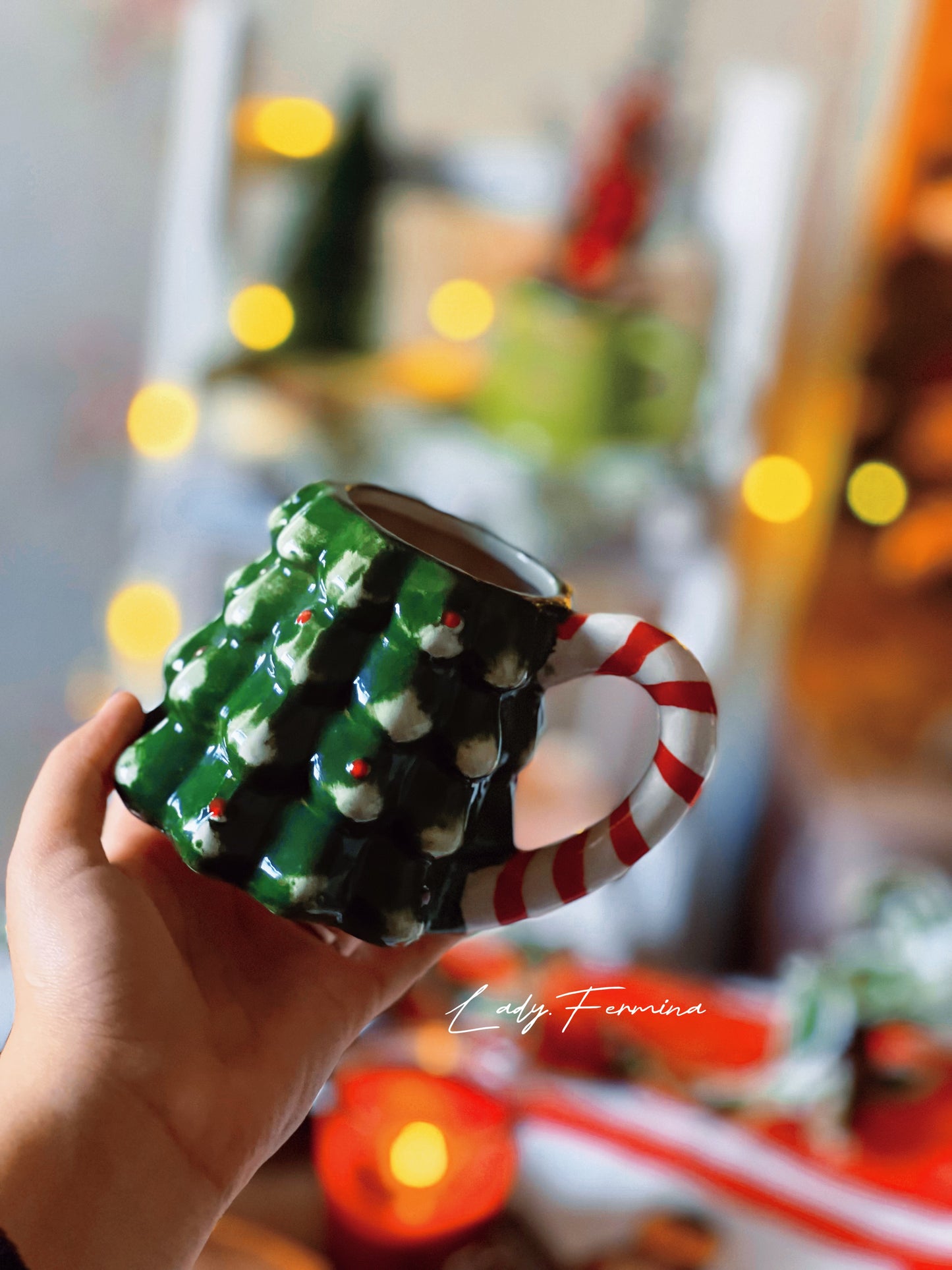 CHRISTMAS TREE MUG