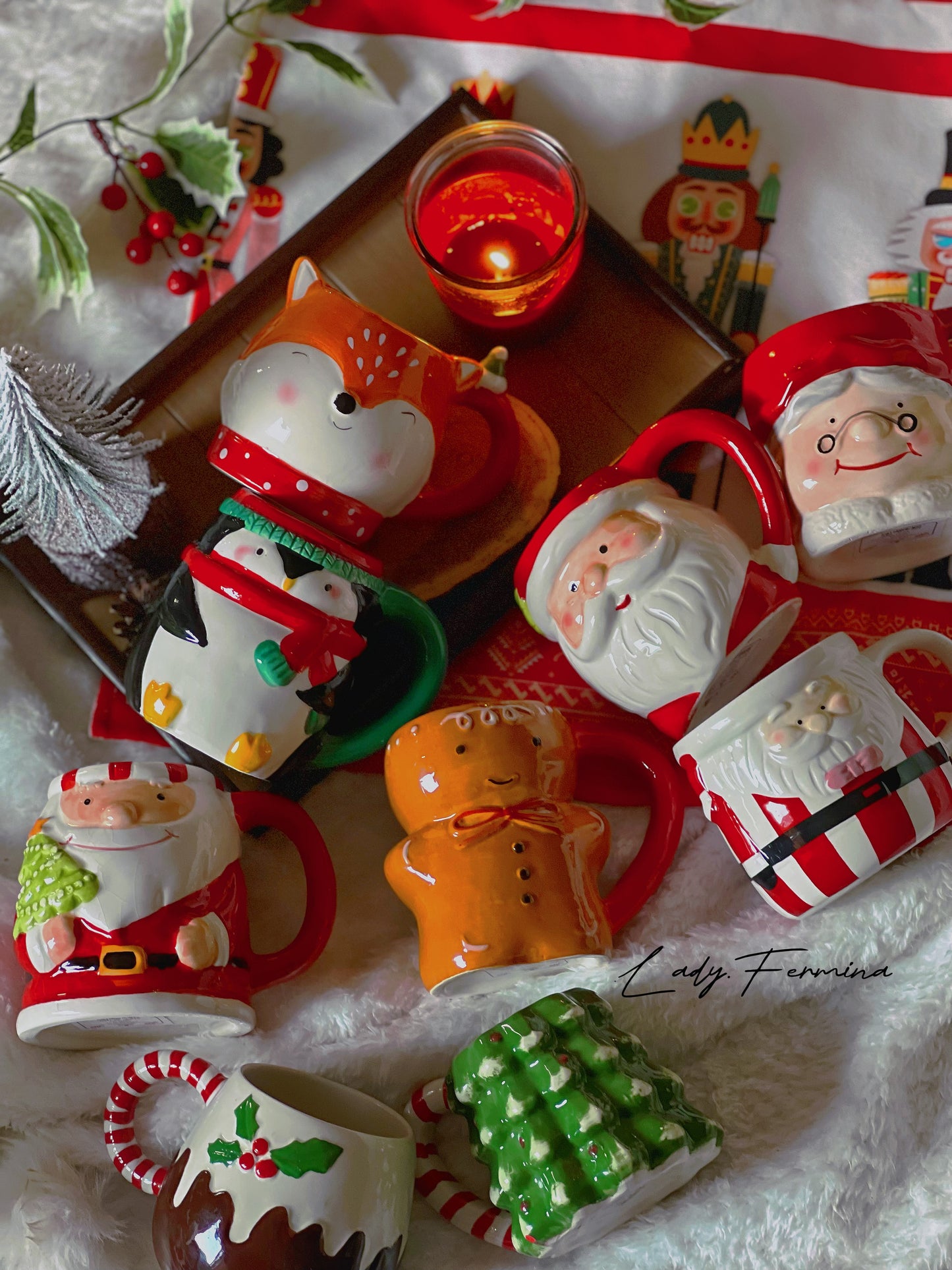 Enchanted Christmas Characters MUGS