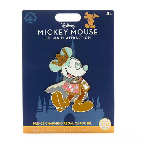 PRINCE CHARMING REGAL CAROUSEL MICKEY MOUSE ( PIN )