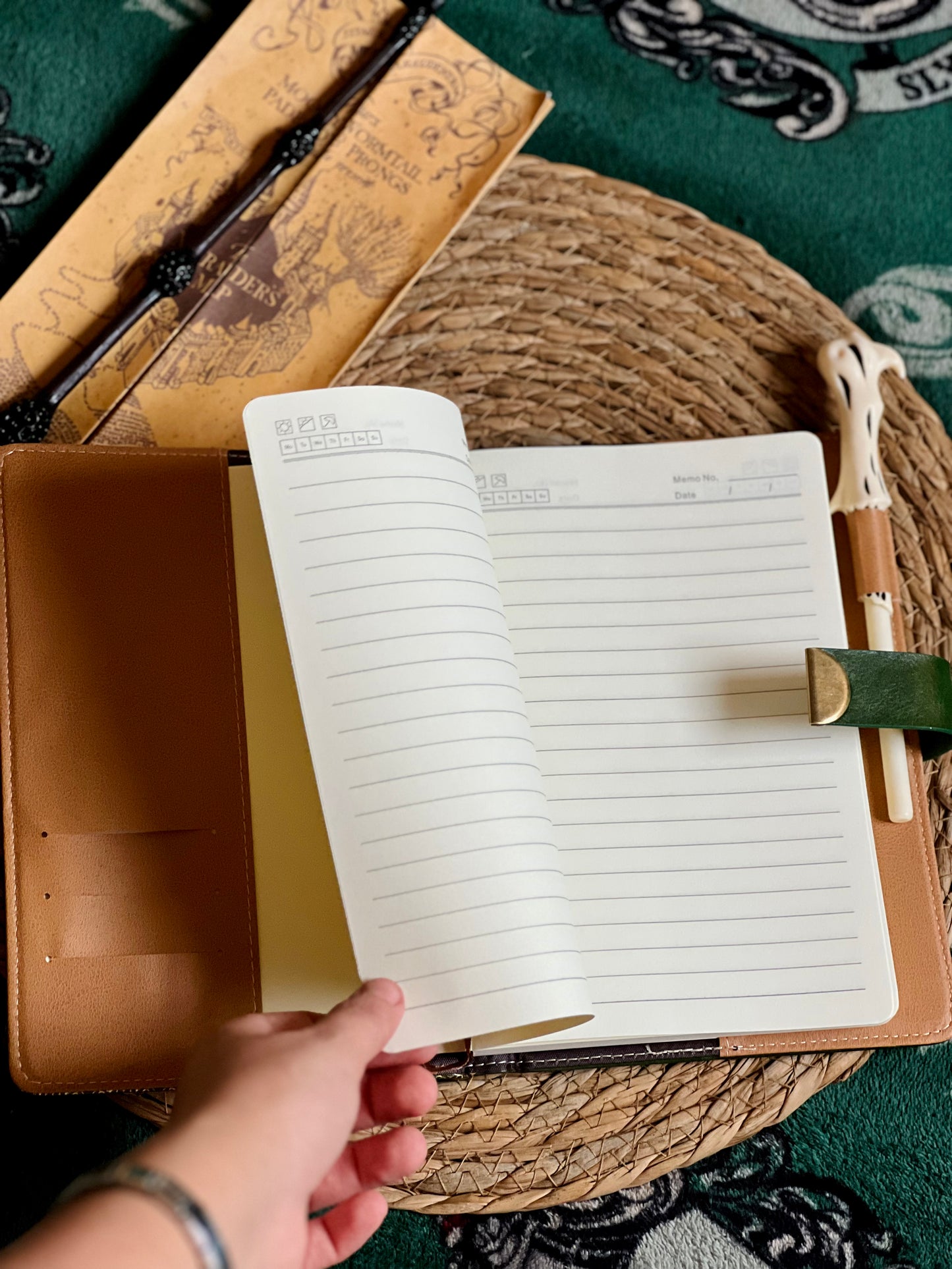 Harry Potter Leather Notebook