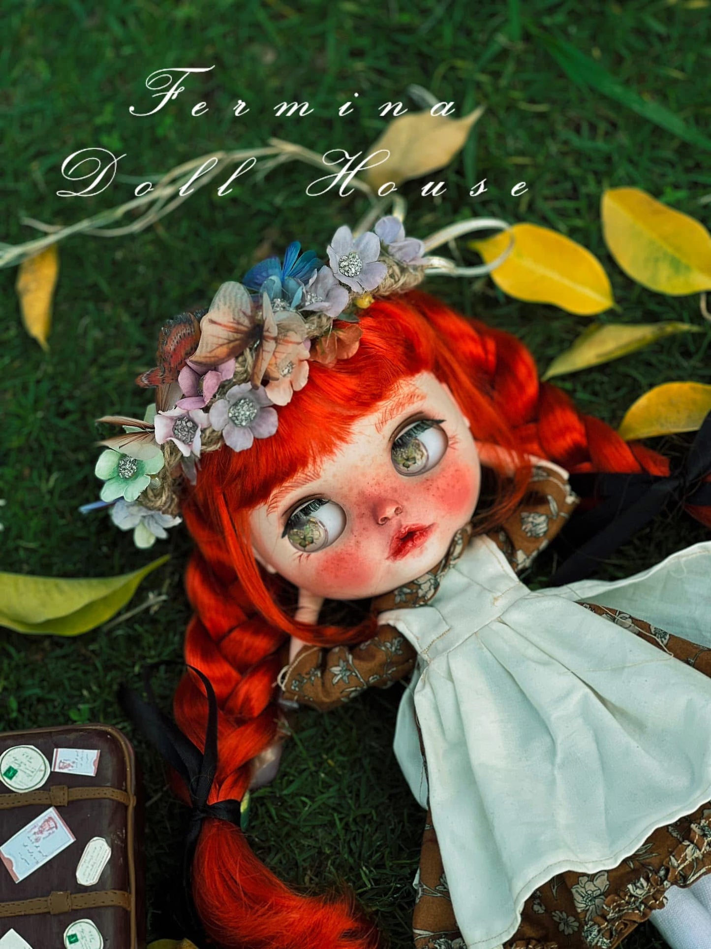 Anne with an E Blythe Doll (handmade)
