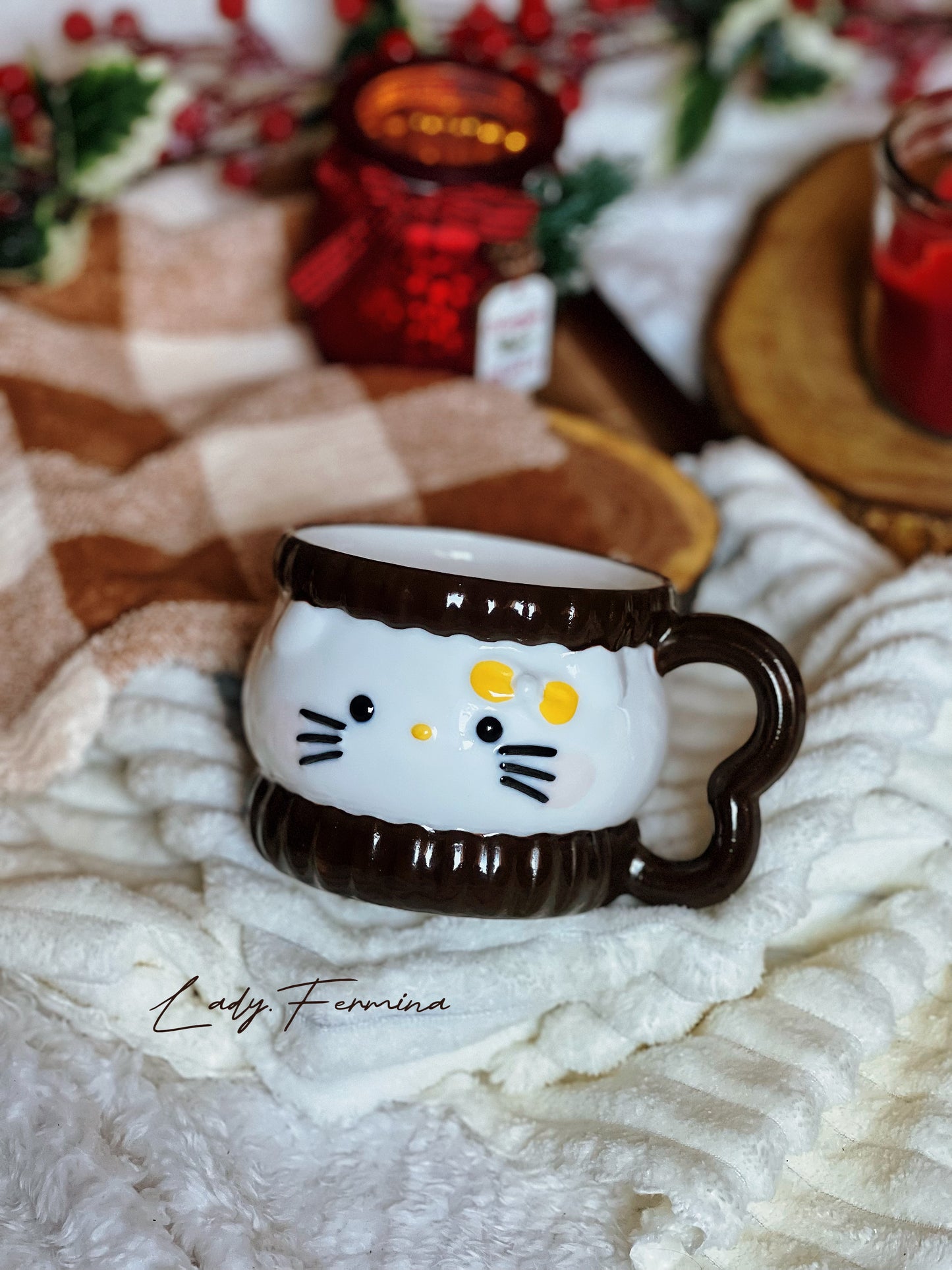Chocolate Kitty Mug