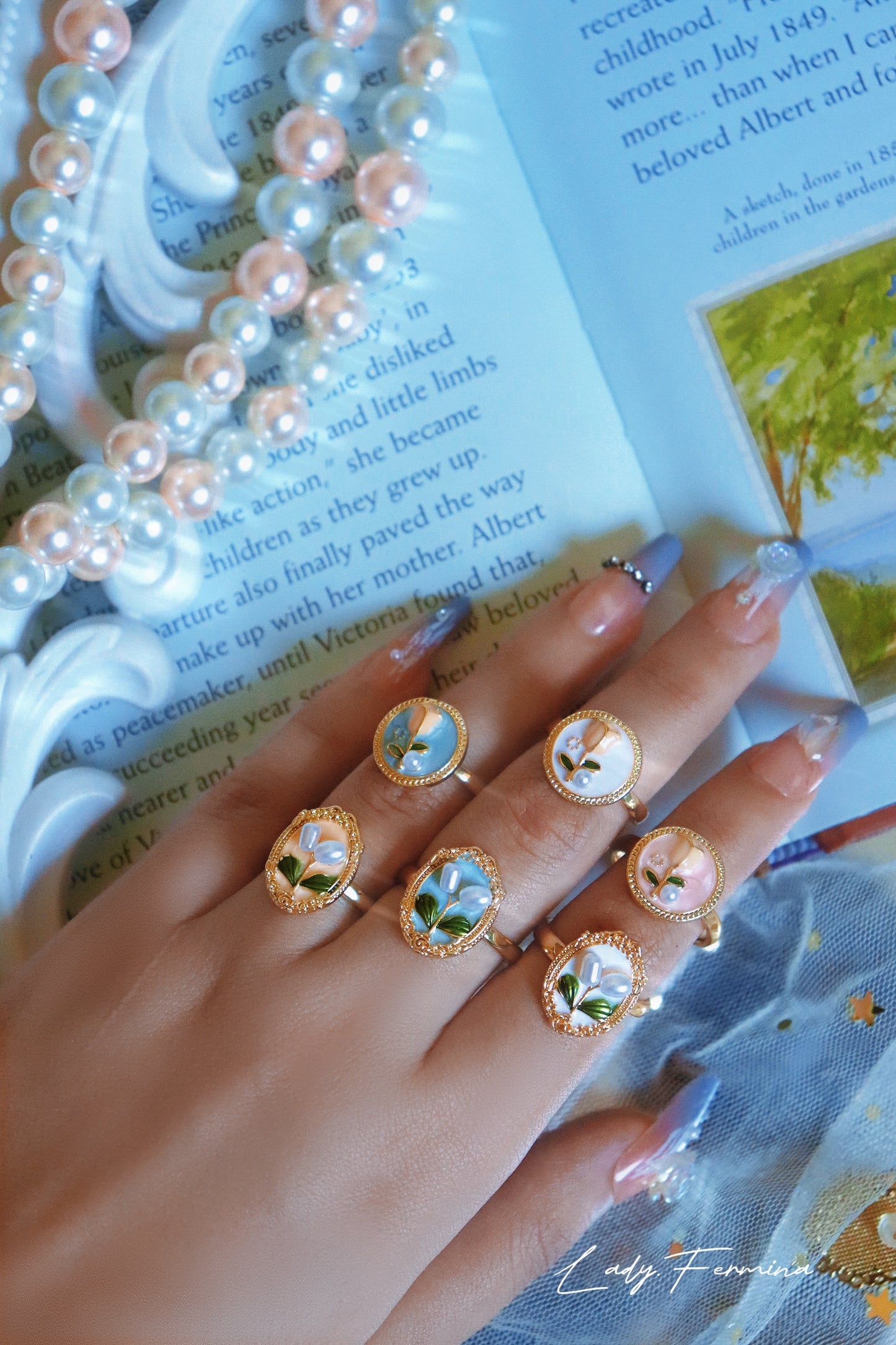 The Secret Garden Rings Collection 1F